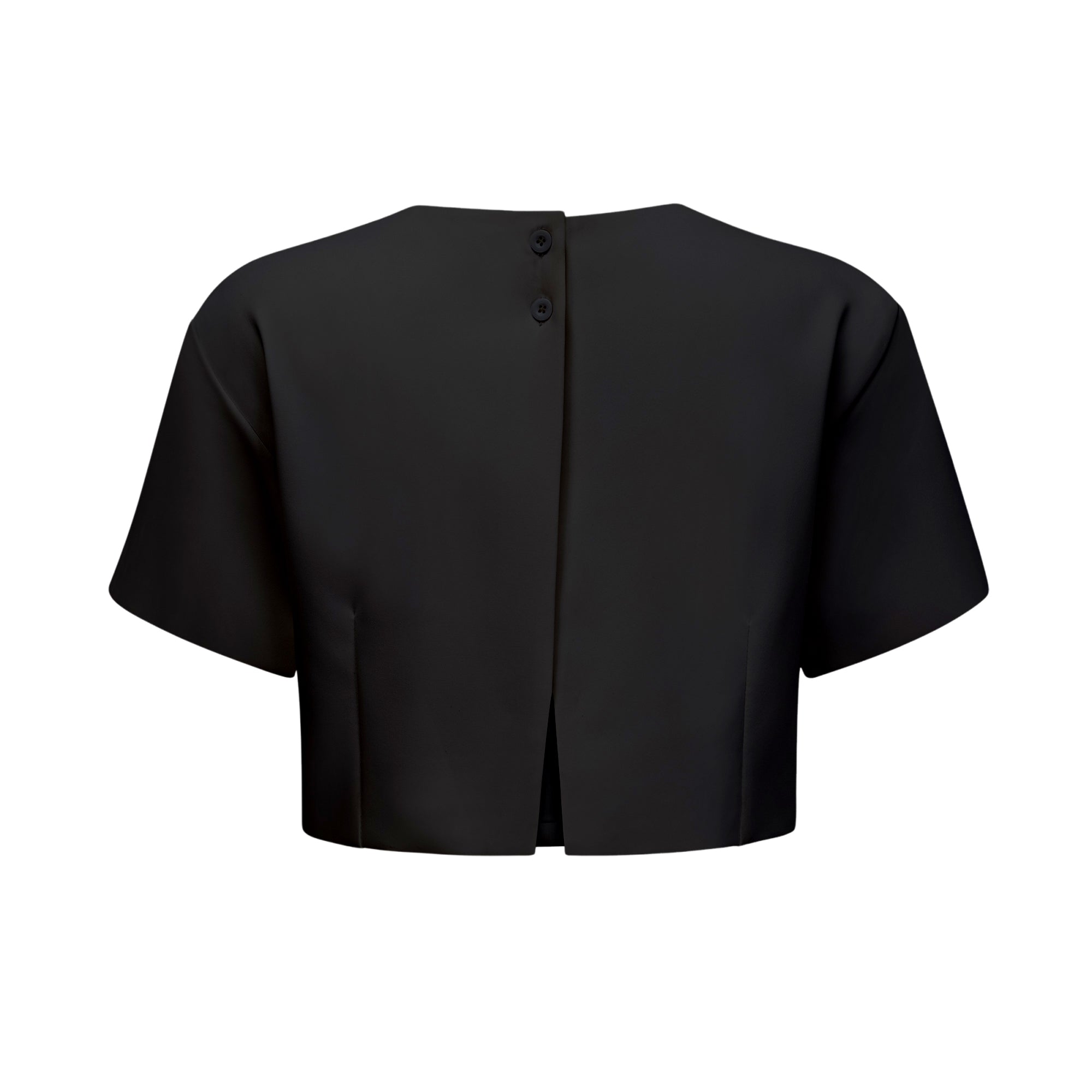 Irène Black Sequin Floral Embroidered Matching Set (Final Sale-US Only)