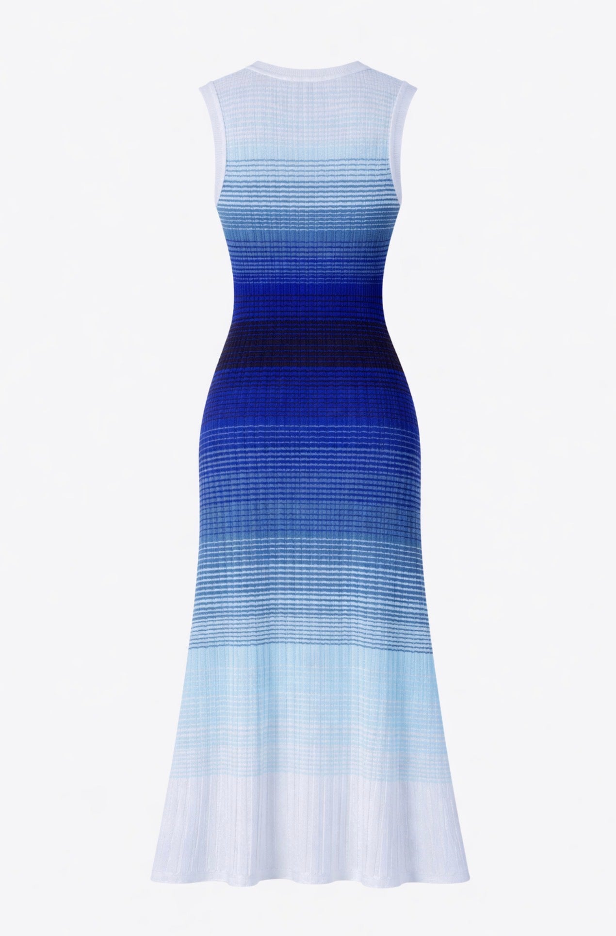 Sandro Ombre Sea knit maxi dress - Blue