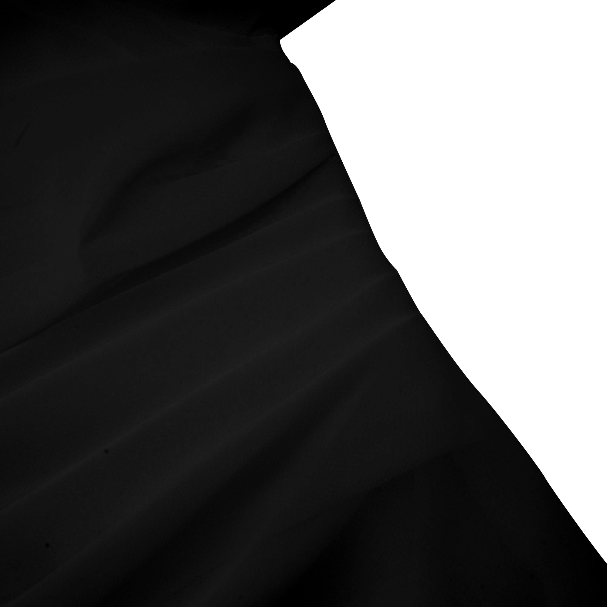 Andrea asymmetrical tulle blouse & skirt matching set in Black