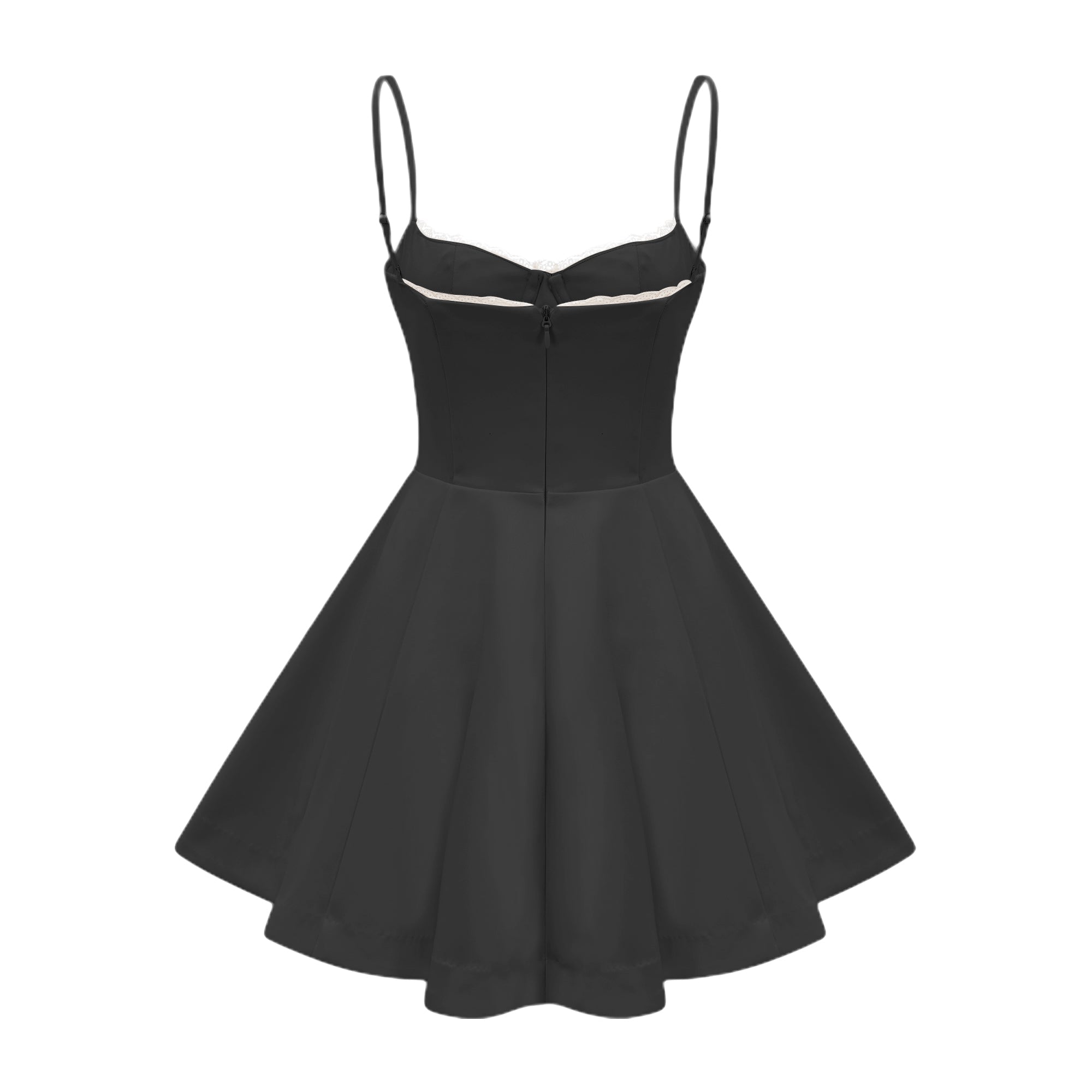 Saira tulle flared mini dress (US Only)