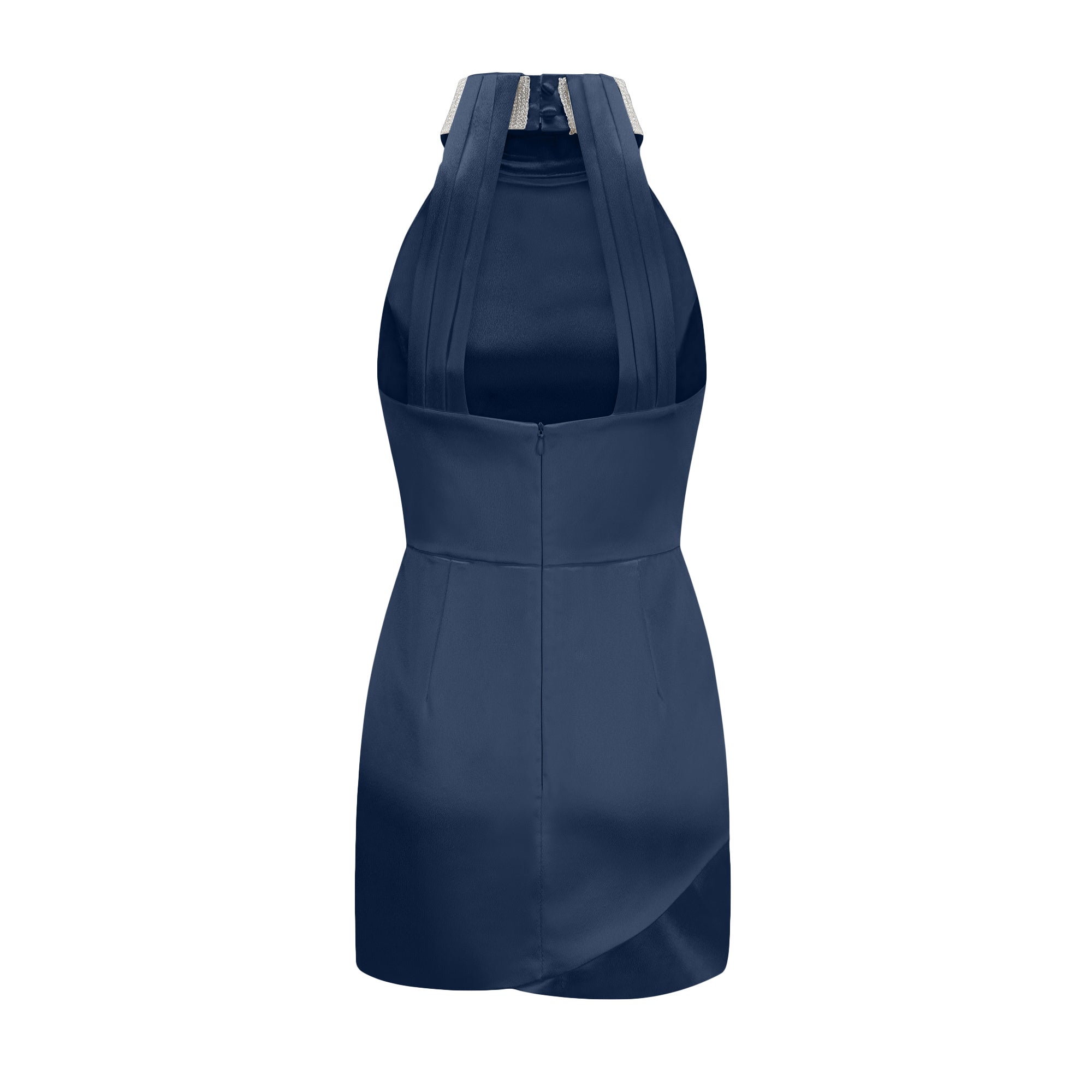 Tahiti embellished asymmetrical mini dress (US Only)