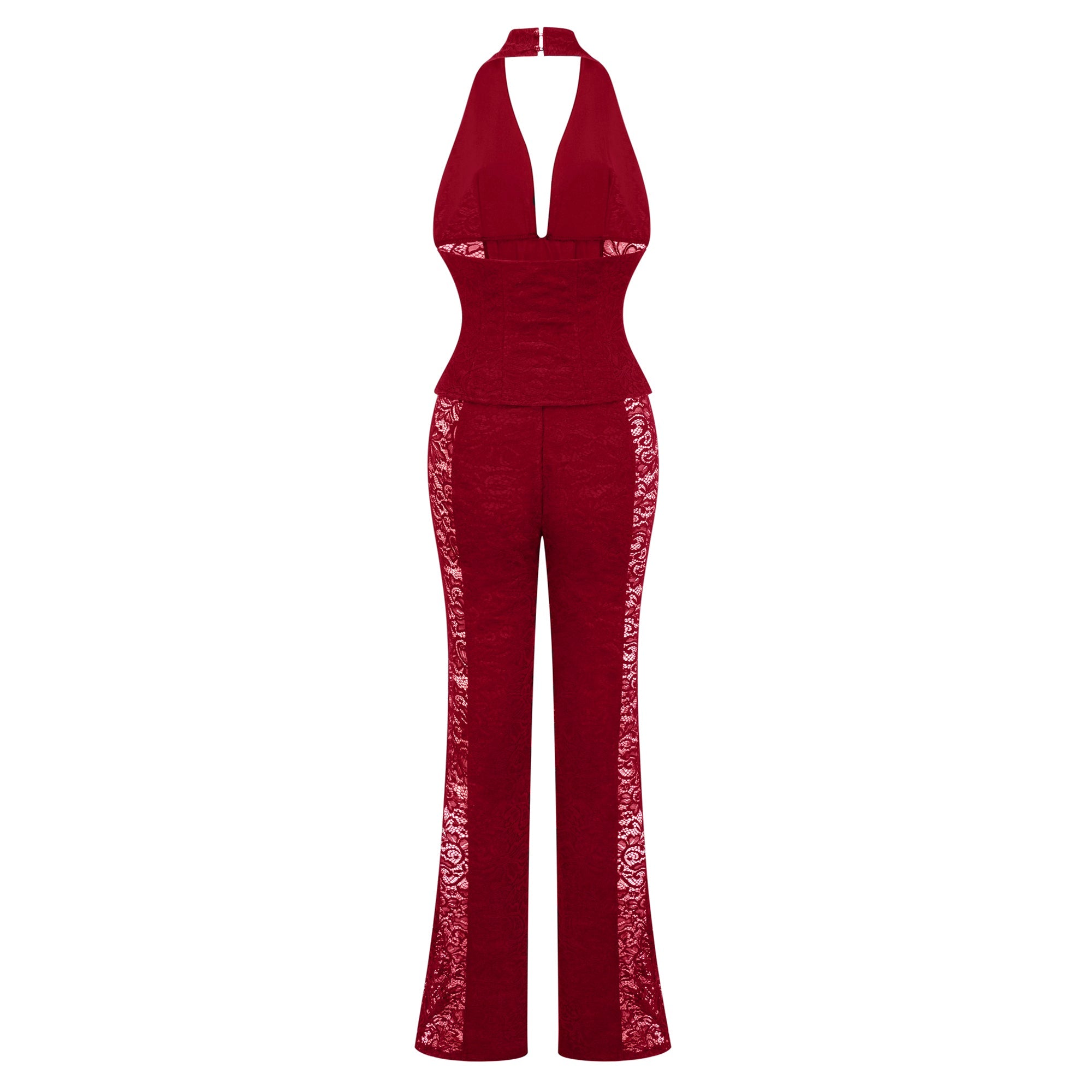 Rosalind Lace Corset Jumpsuit