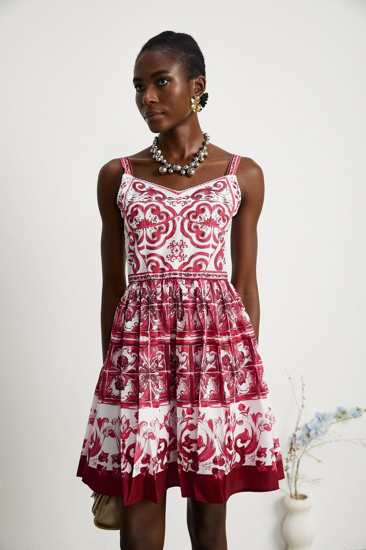 Annika graphic-print sleeveless mini dress (Final Sale-US Only)