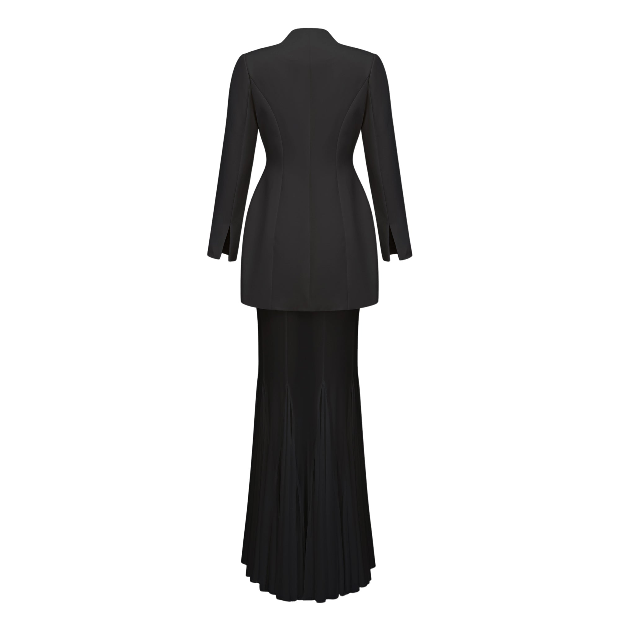 Enora Barrel Design Jacket & Skirt Set (Final Sale-US Only)