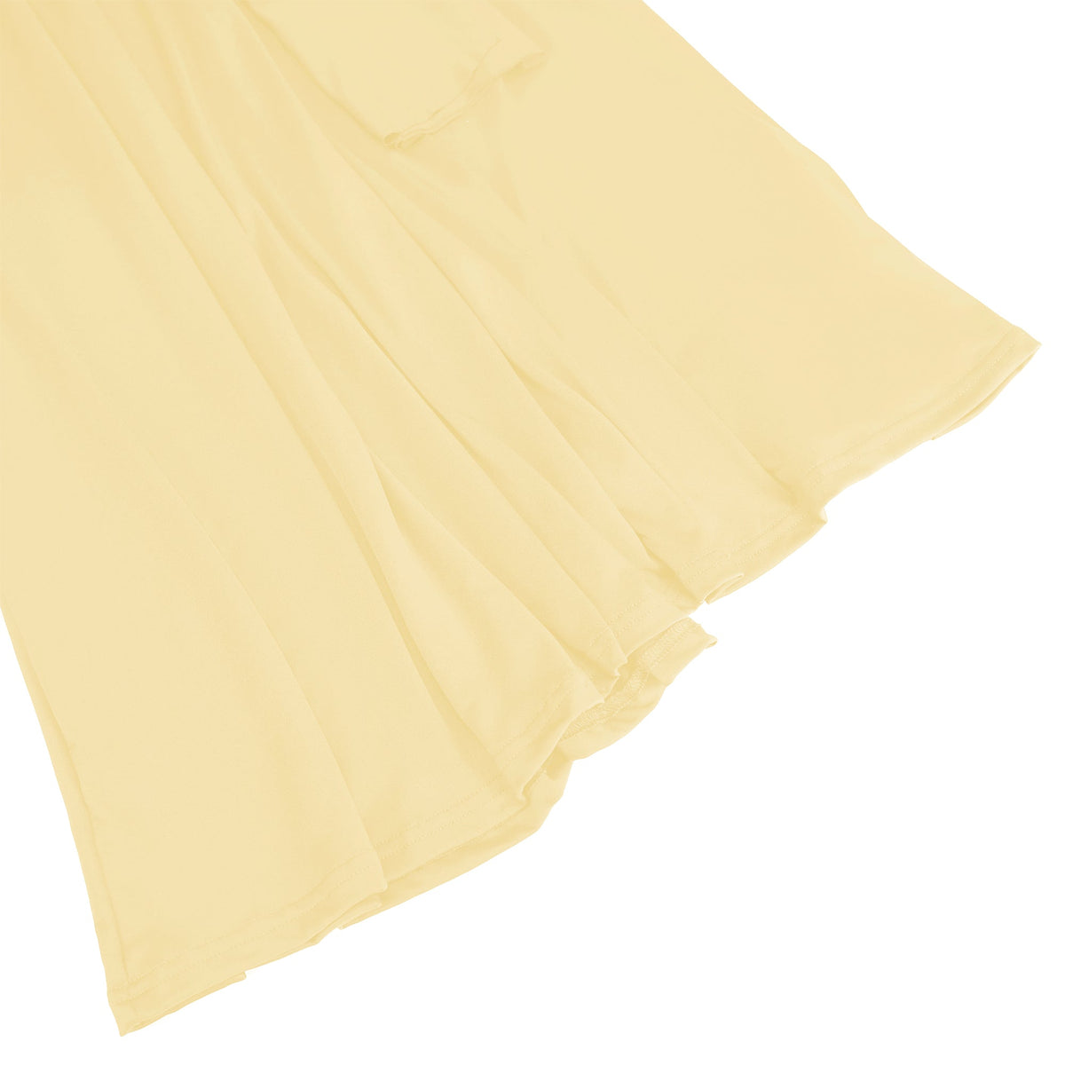 Amandine Yellow Halterneck Gathered Maxi Dress (Final Sale-US Only)