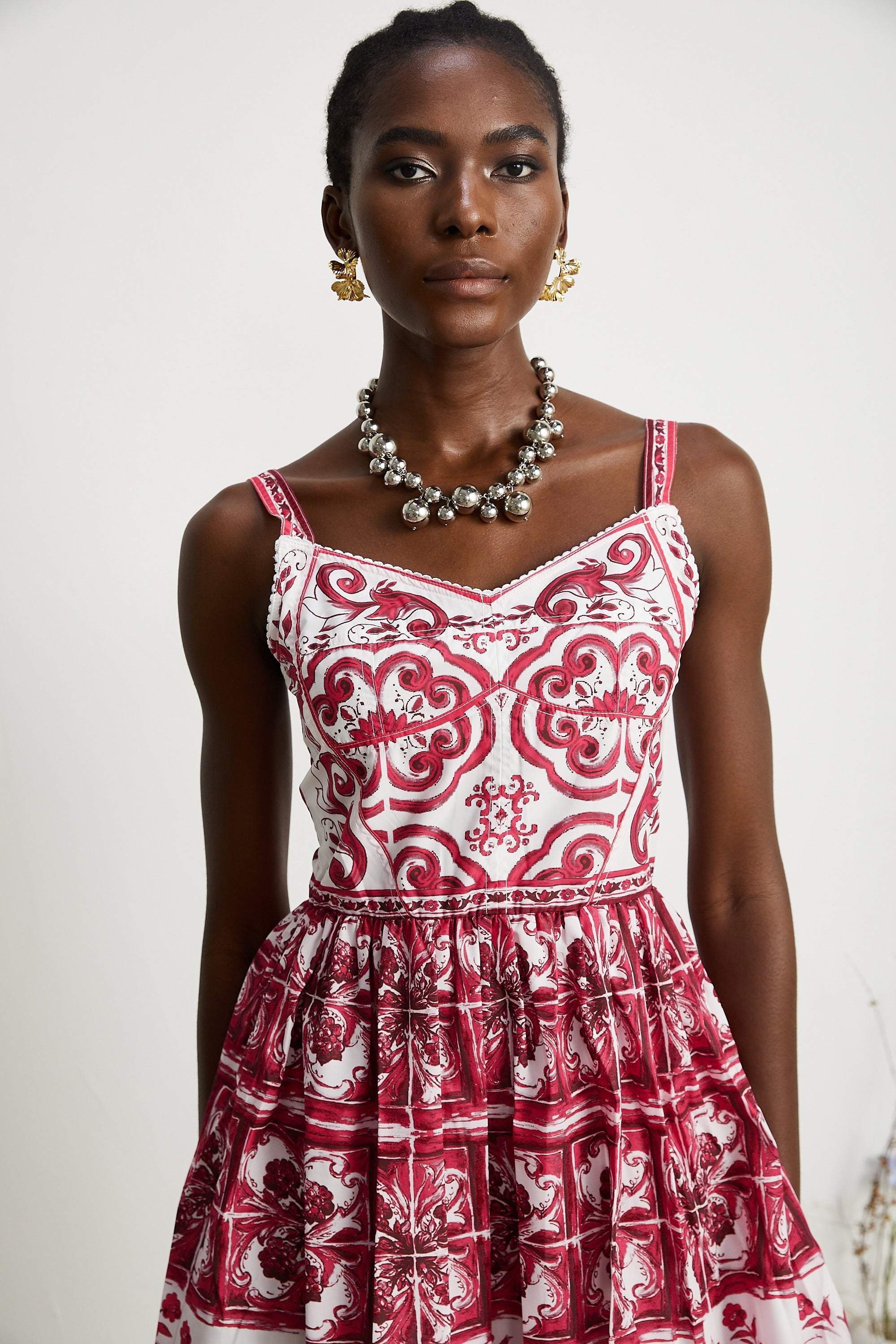 Annika graphic-print sleeveless mini dress (Final Sale-US Only)