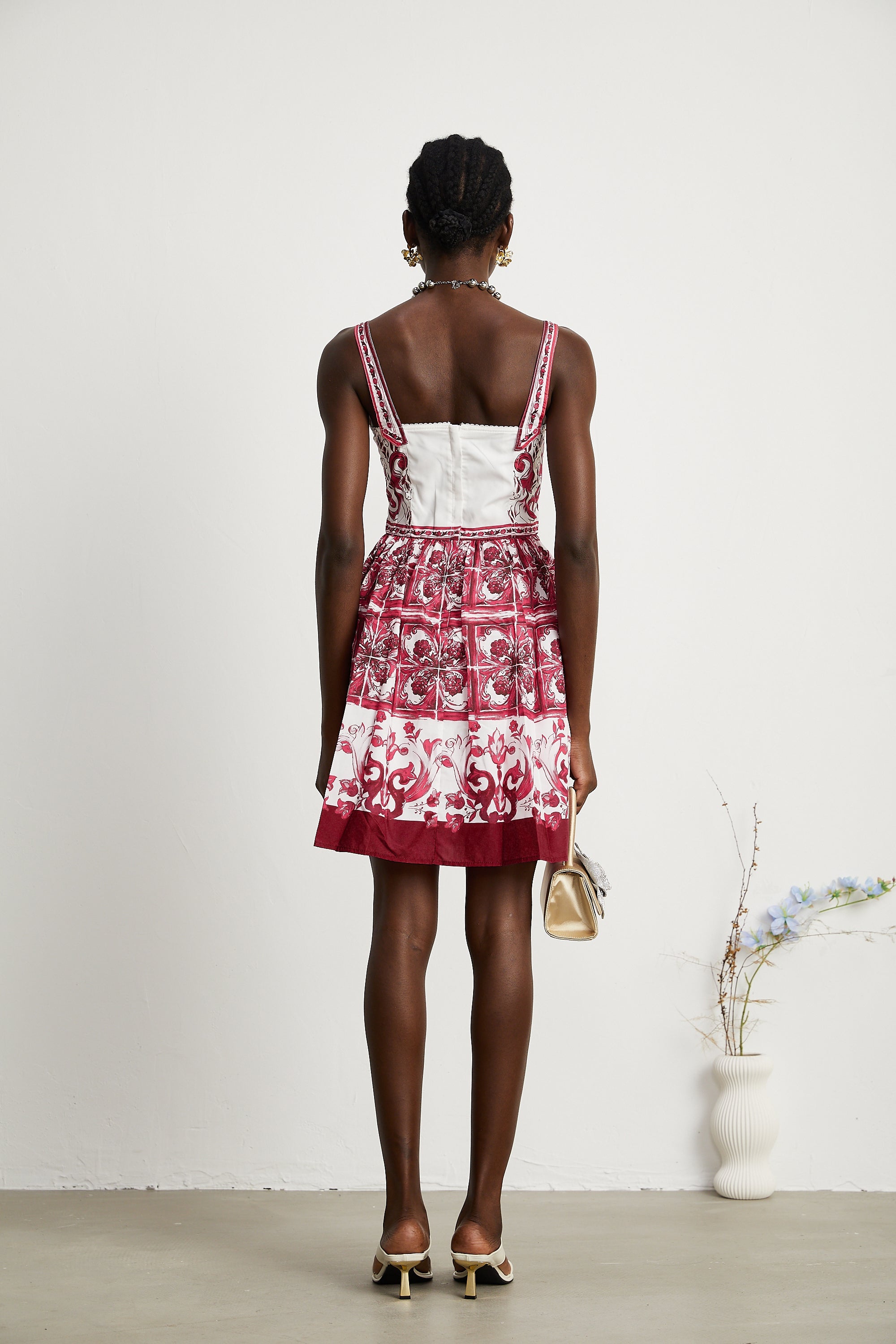 Annika graphic-print sleeveless mini dress (Final Sale-US Only)