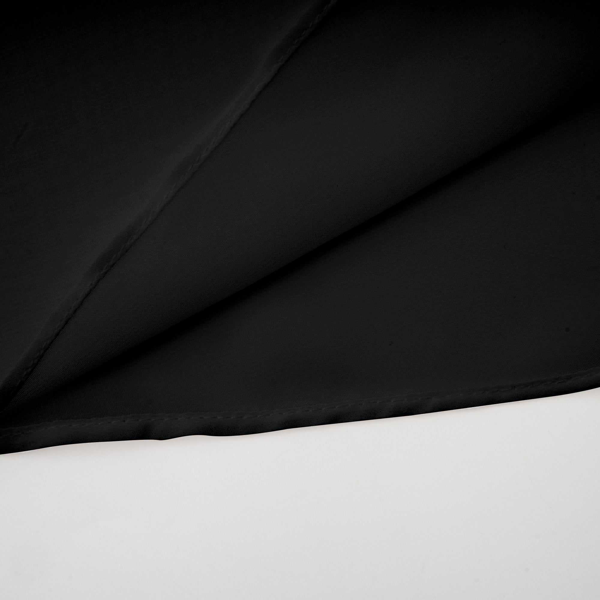 Andrea asymmetrical tulle blouse & skirt matching set in Black