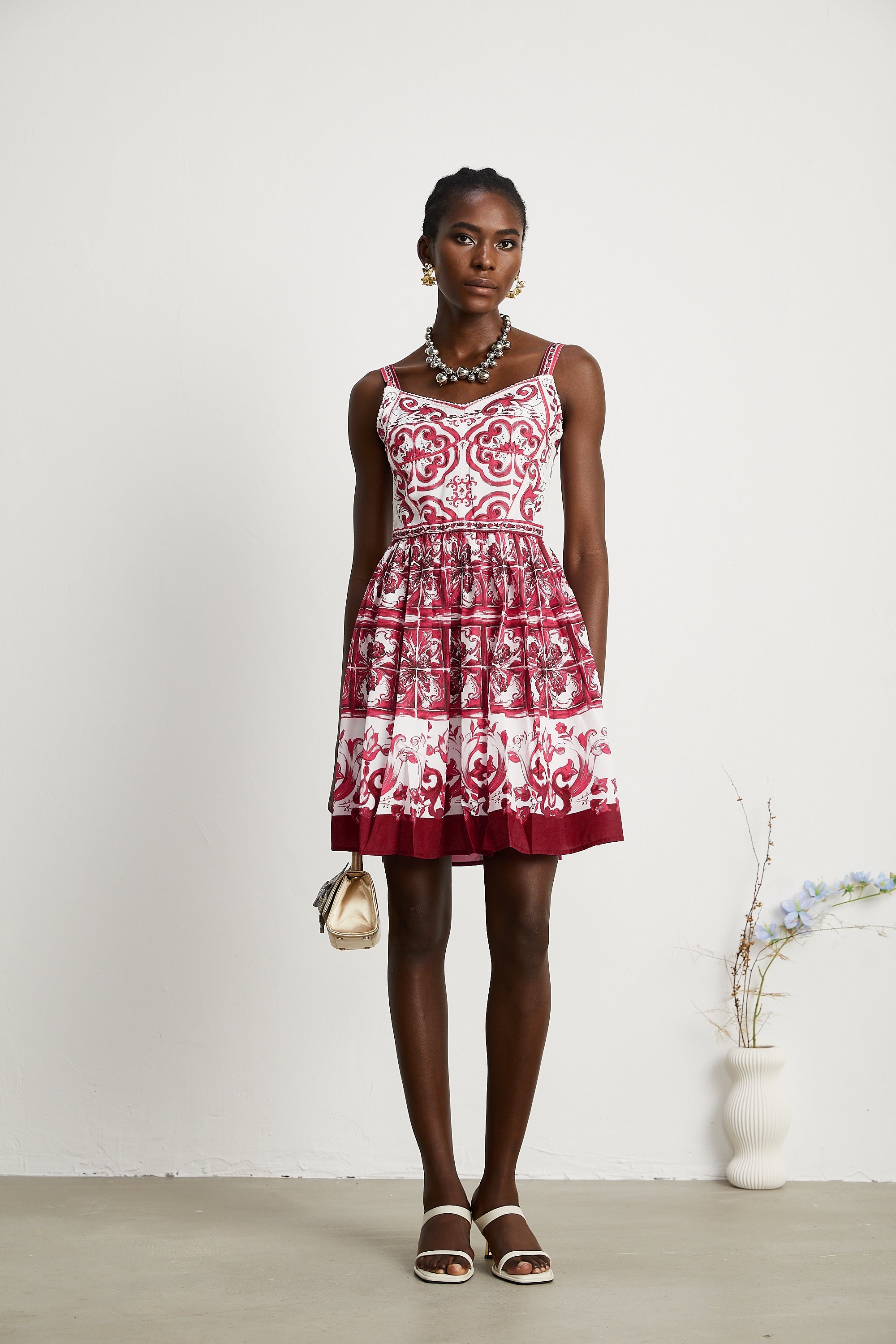 Annika graphic-print sleeveless mini dress (Final Sale-US Only)