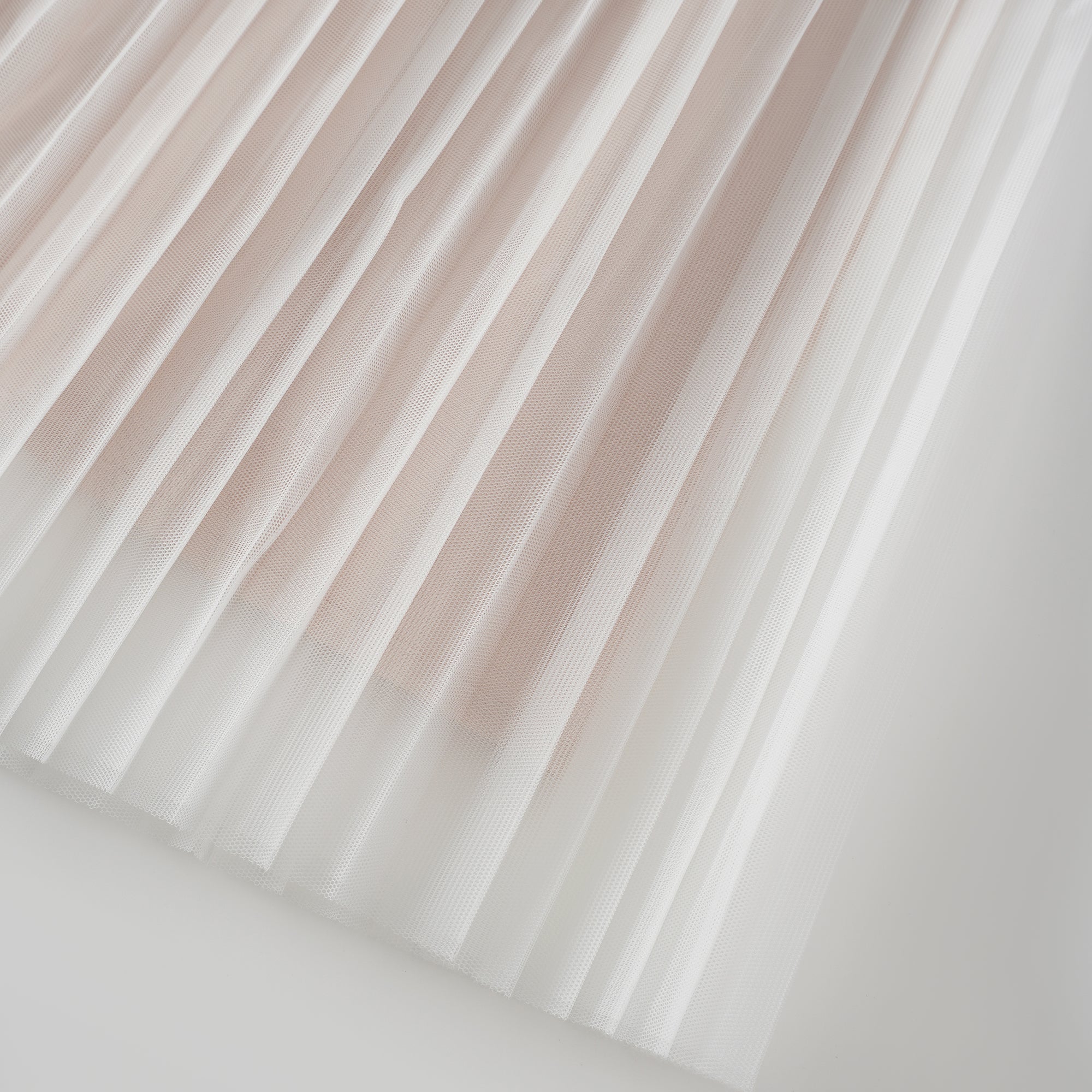 Annabelle Flower-appliqué Tulle Midi Dress