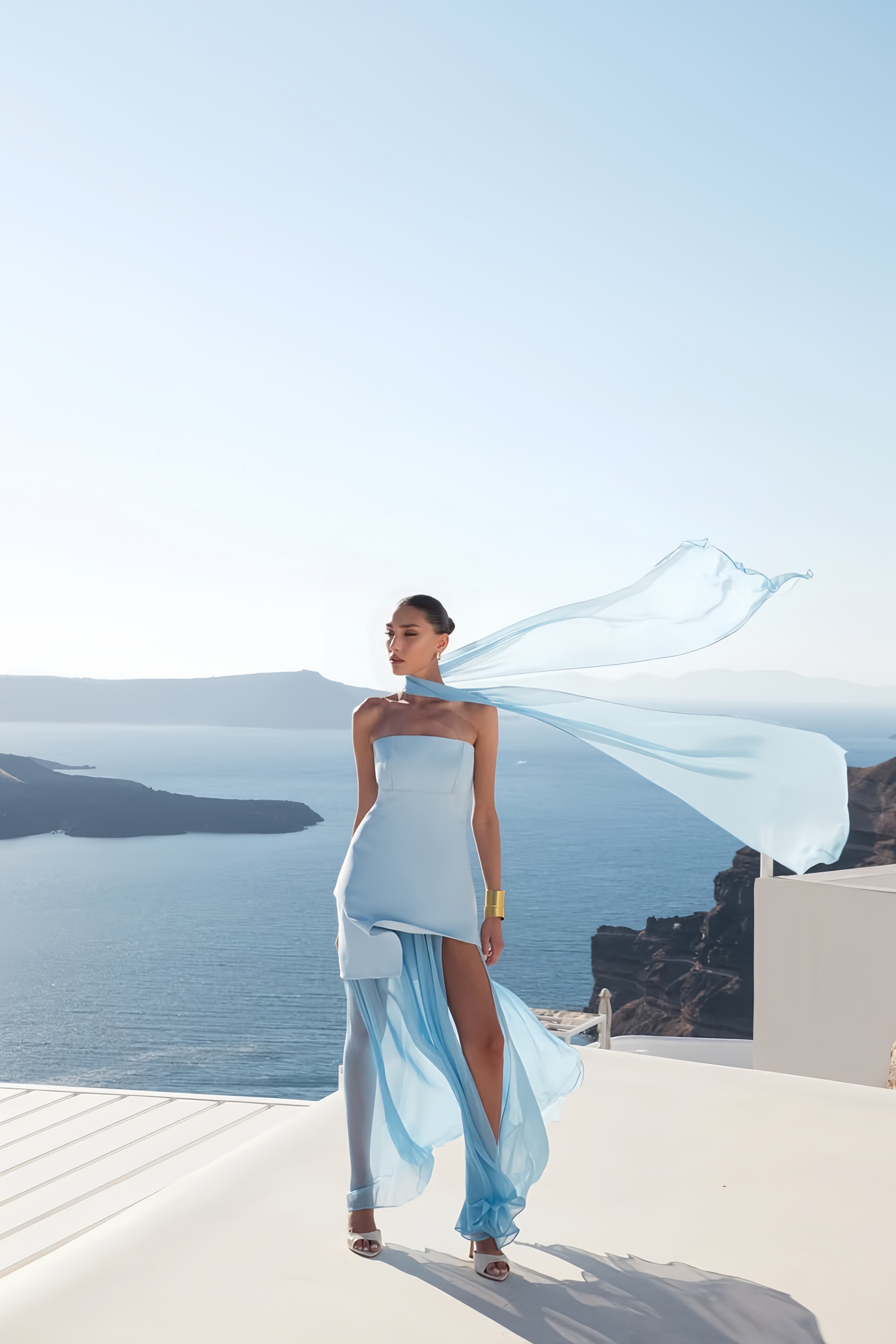 Solène Off-Shoulder Ruched Maxi Gown (Final Sale-US Only)