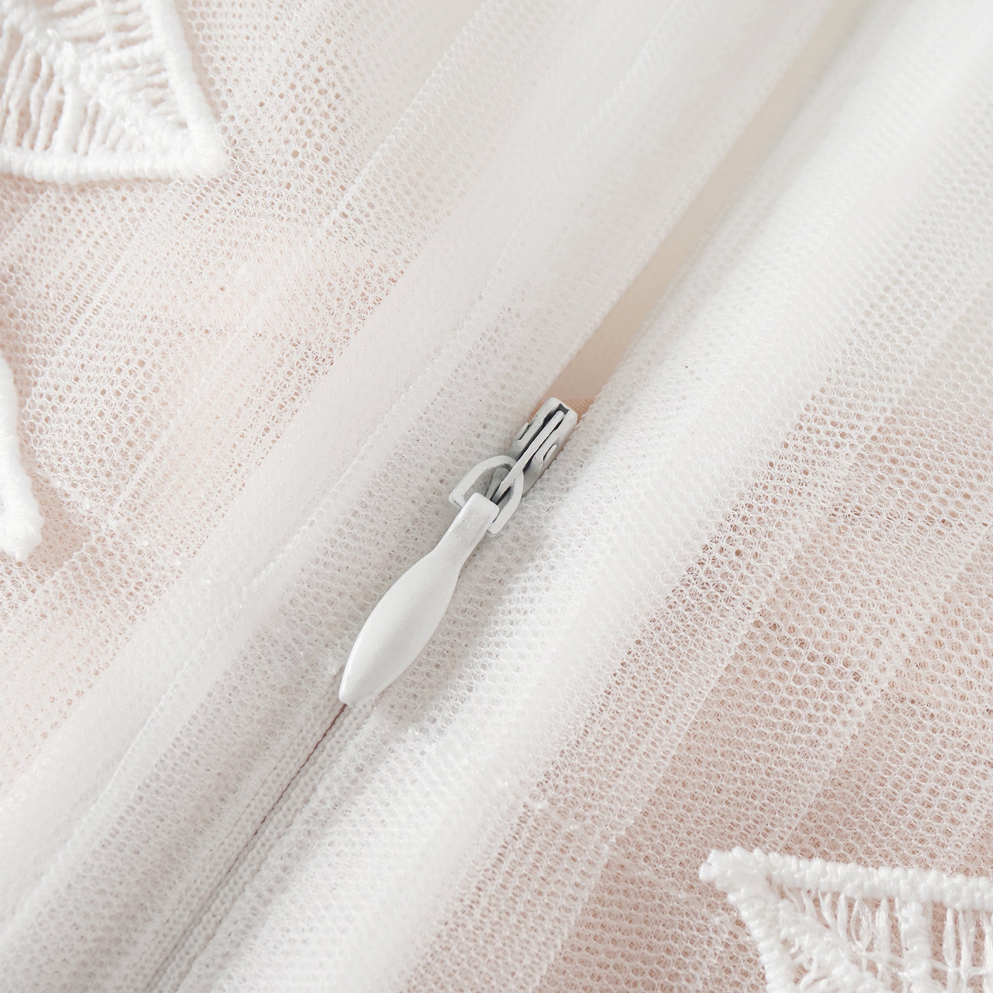 Annabelle Flower-appliqué Tulle Midi Dress (Final Sale-US Only)