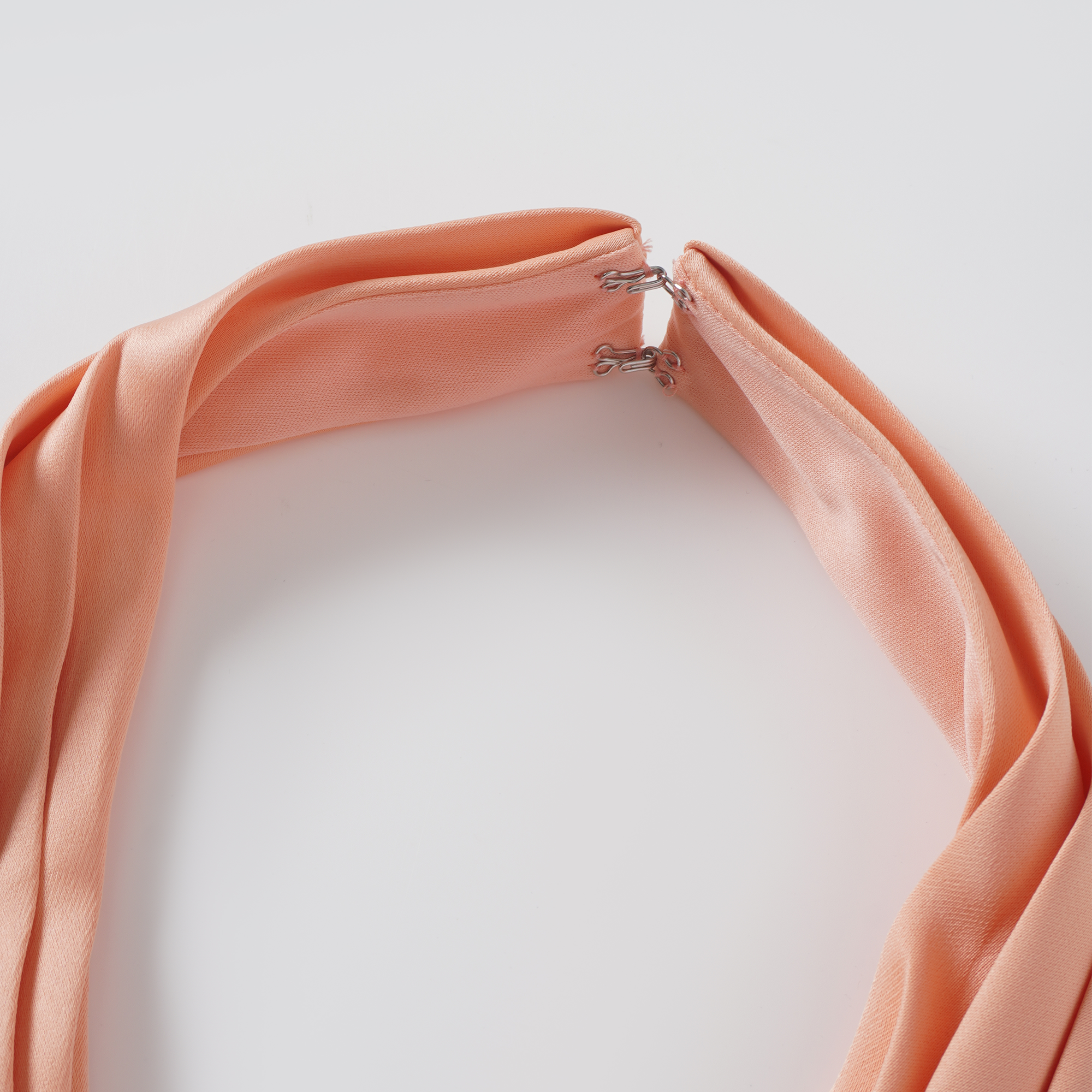 Aurélie Orange Halterneck Mermaid Maxi Dress