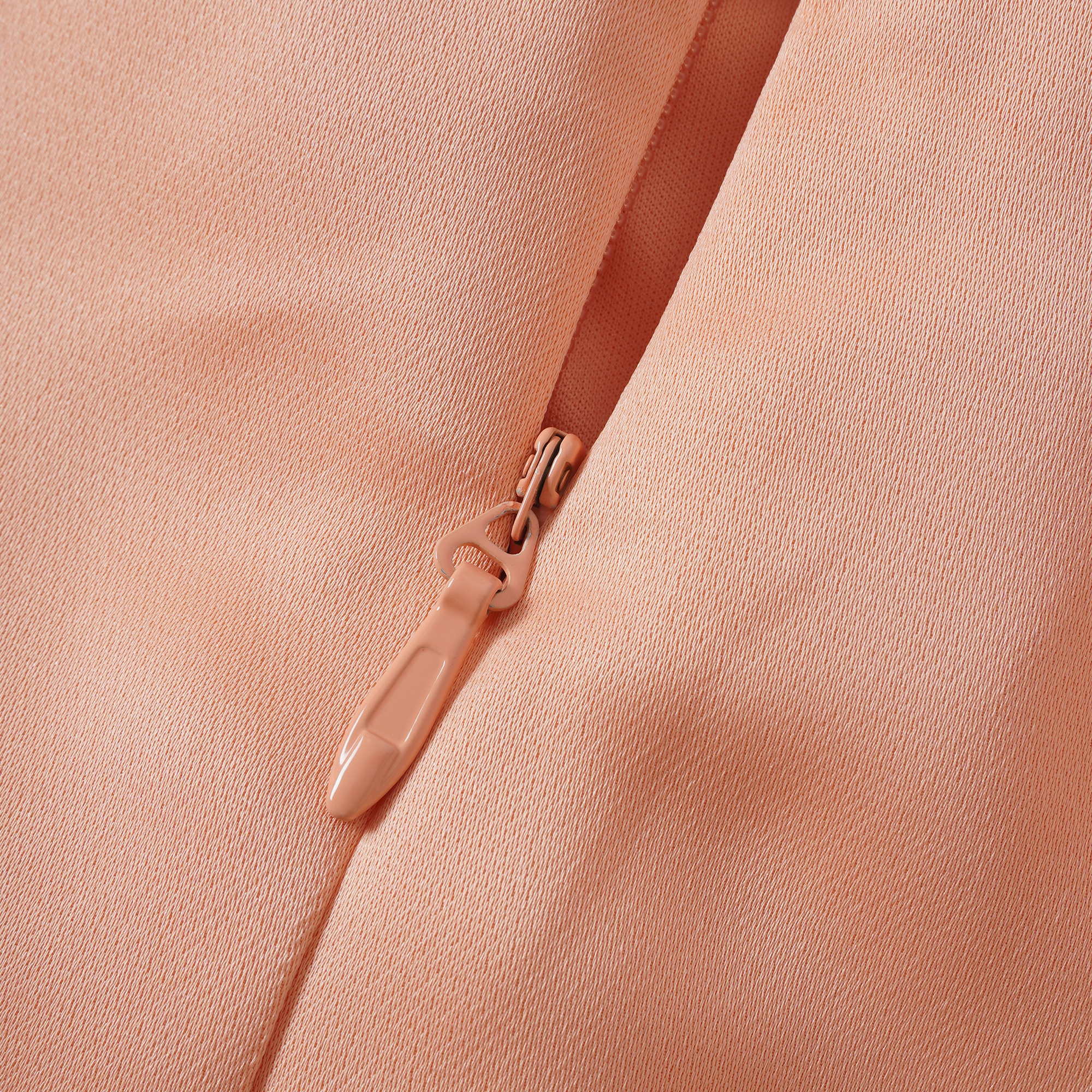 Aurélie Orange Halterneck Mermaid Maxi Dress