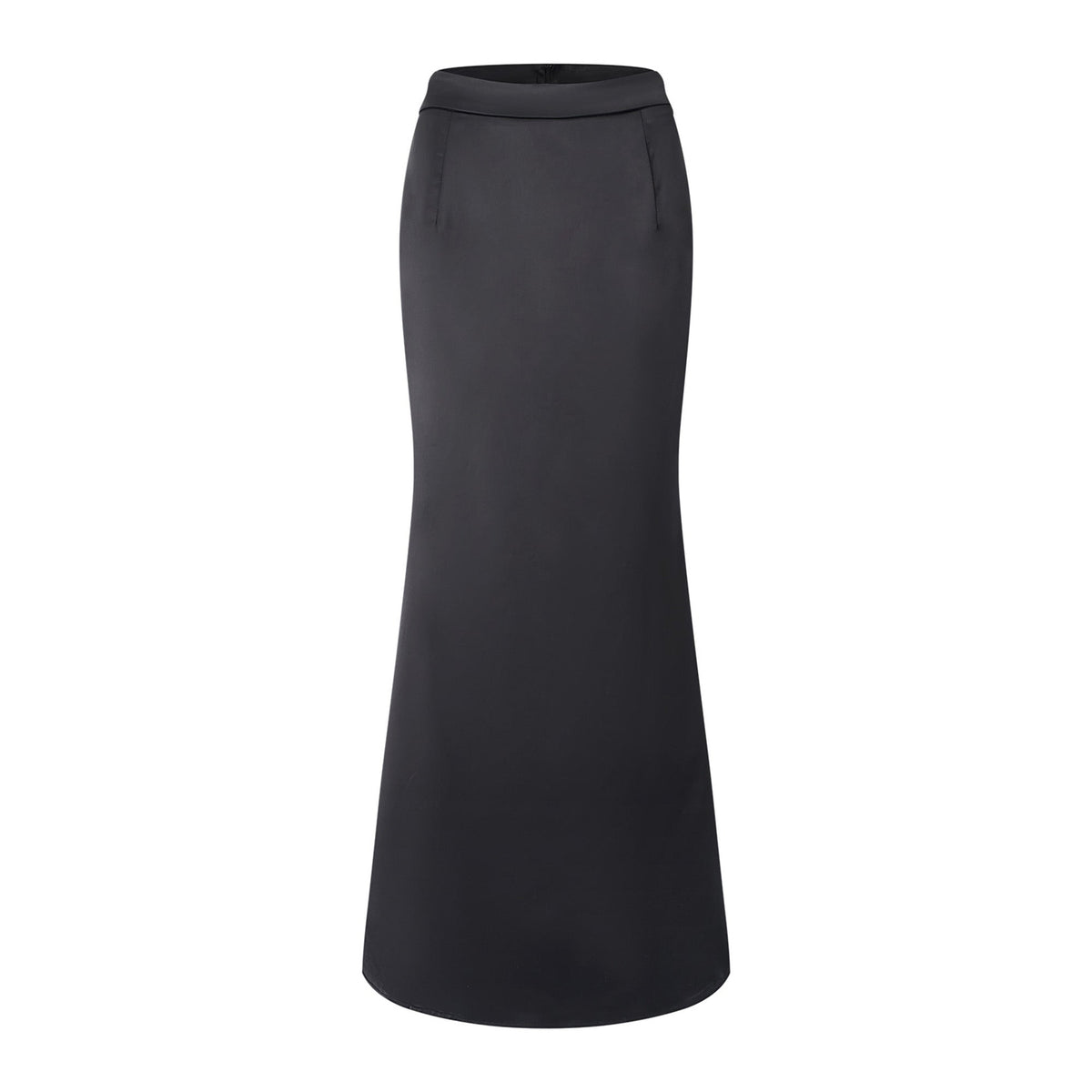 Ariadna Black Tweed Jacket & Satin Skirt Set (Final Sale-US Only)