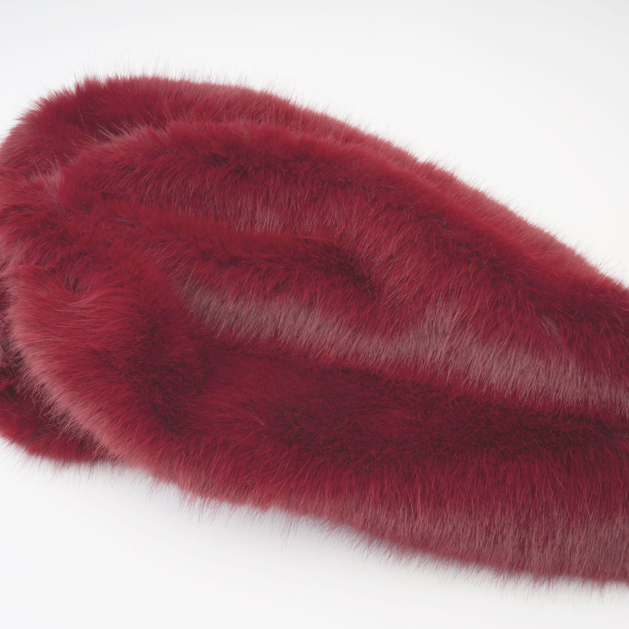 Wivika strapless velvet faux-fur mini dress