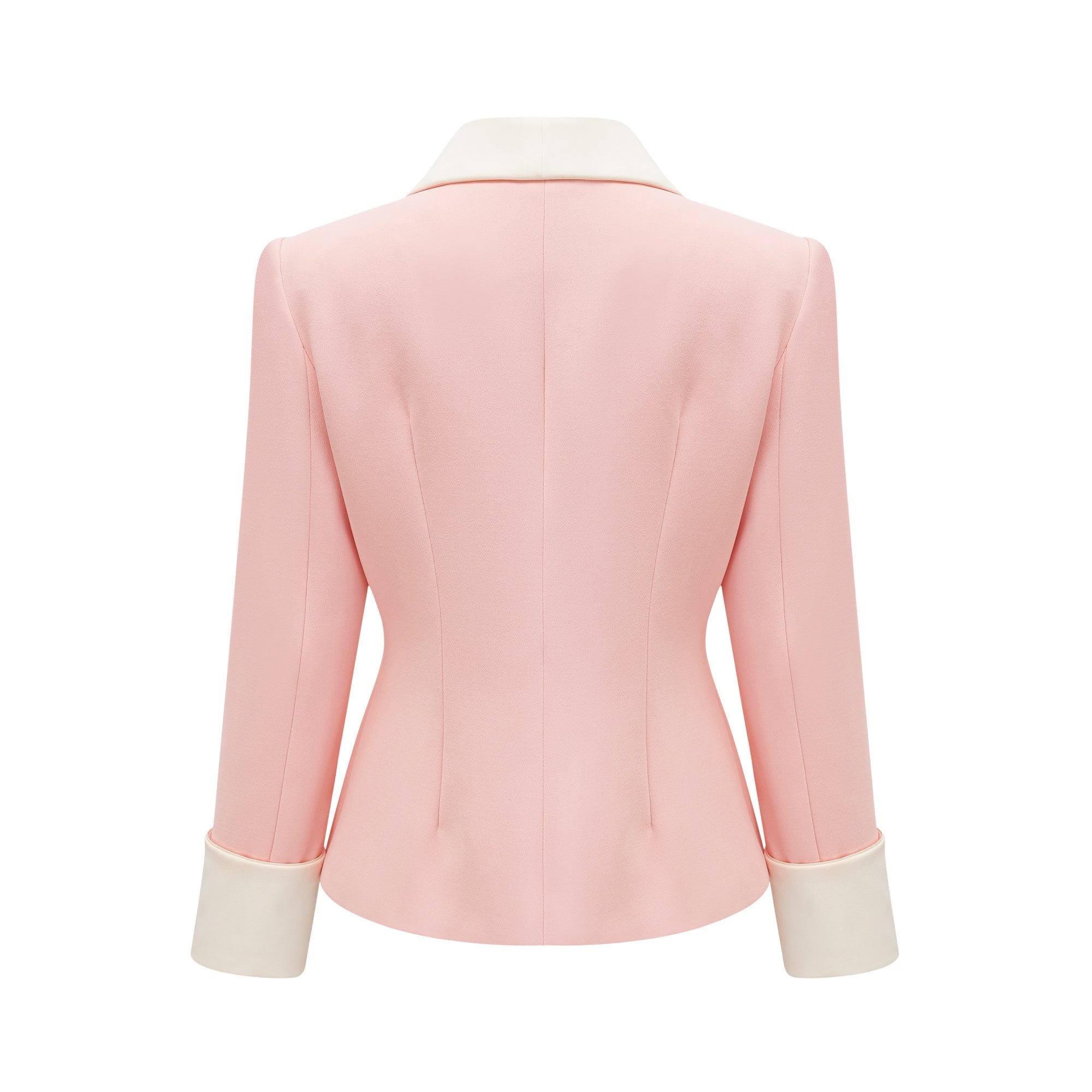 Claretta colour-block blazer & pants matching set