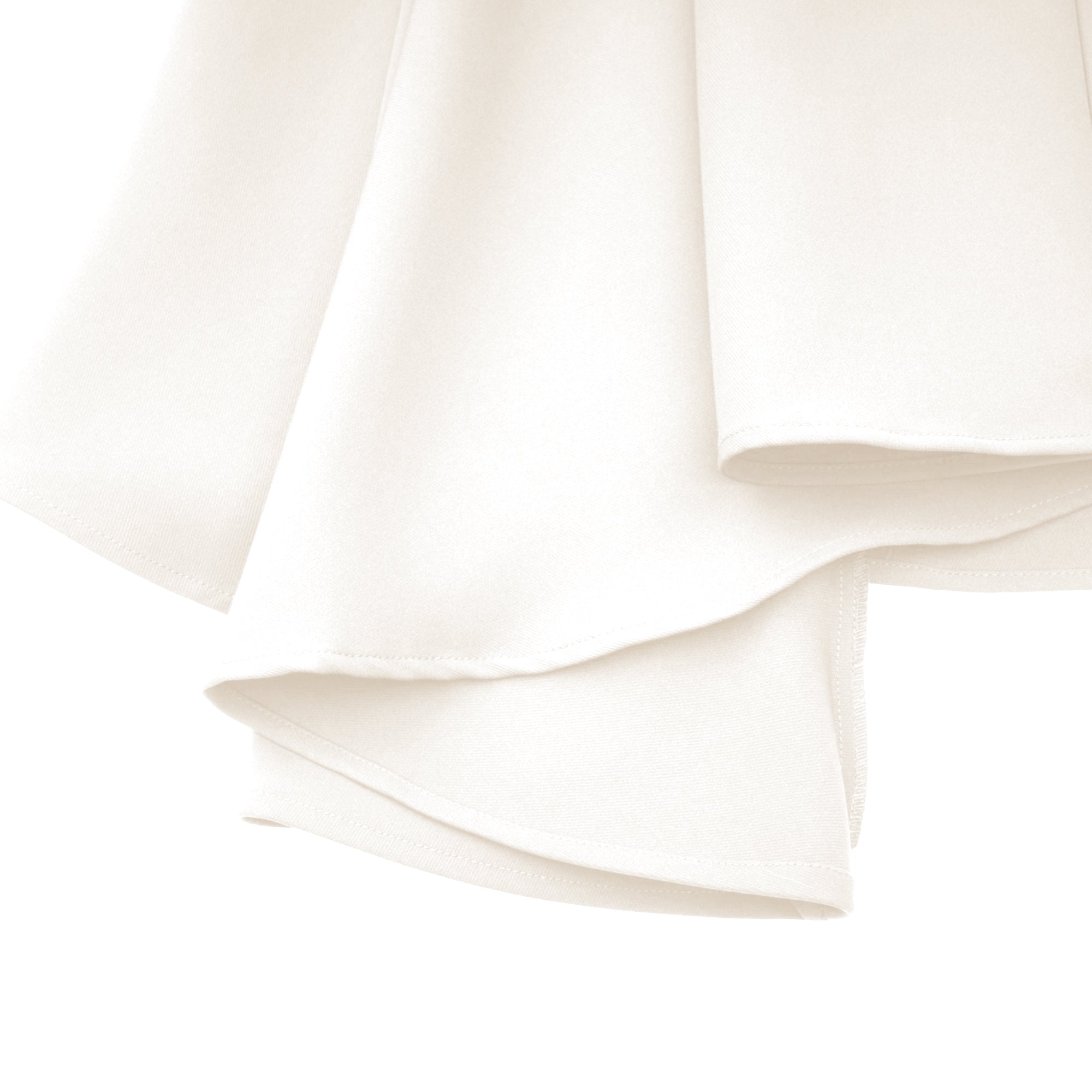 Jenifier white asymmetrical midi dress