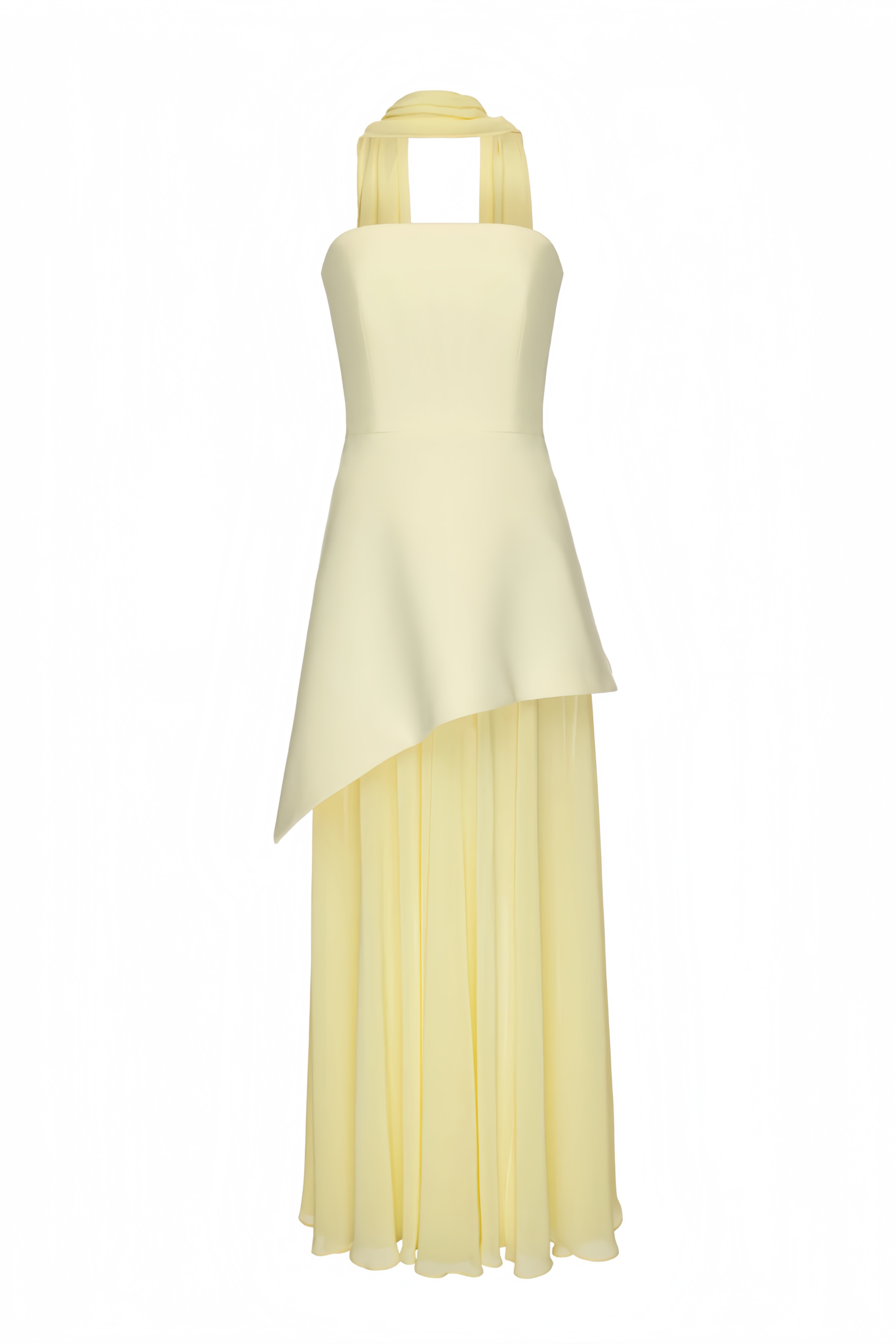 Solène Off-Shoulder Ruched Maxi Gown