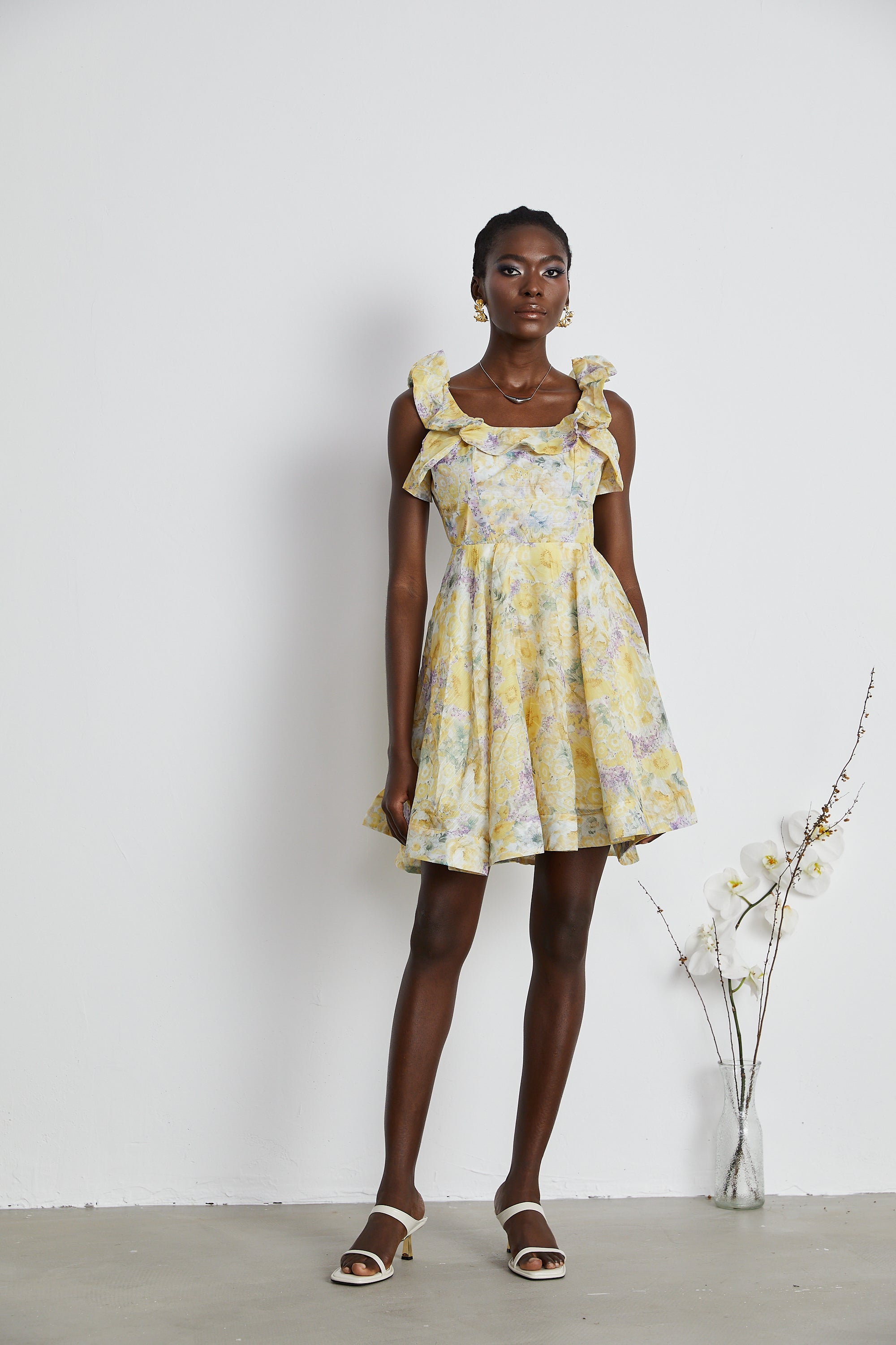 Gigou frilled mini dress (US Only)
