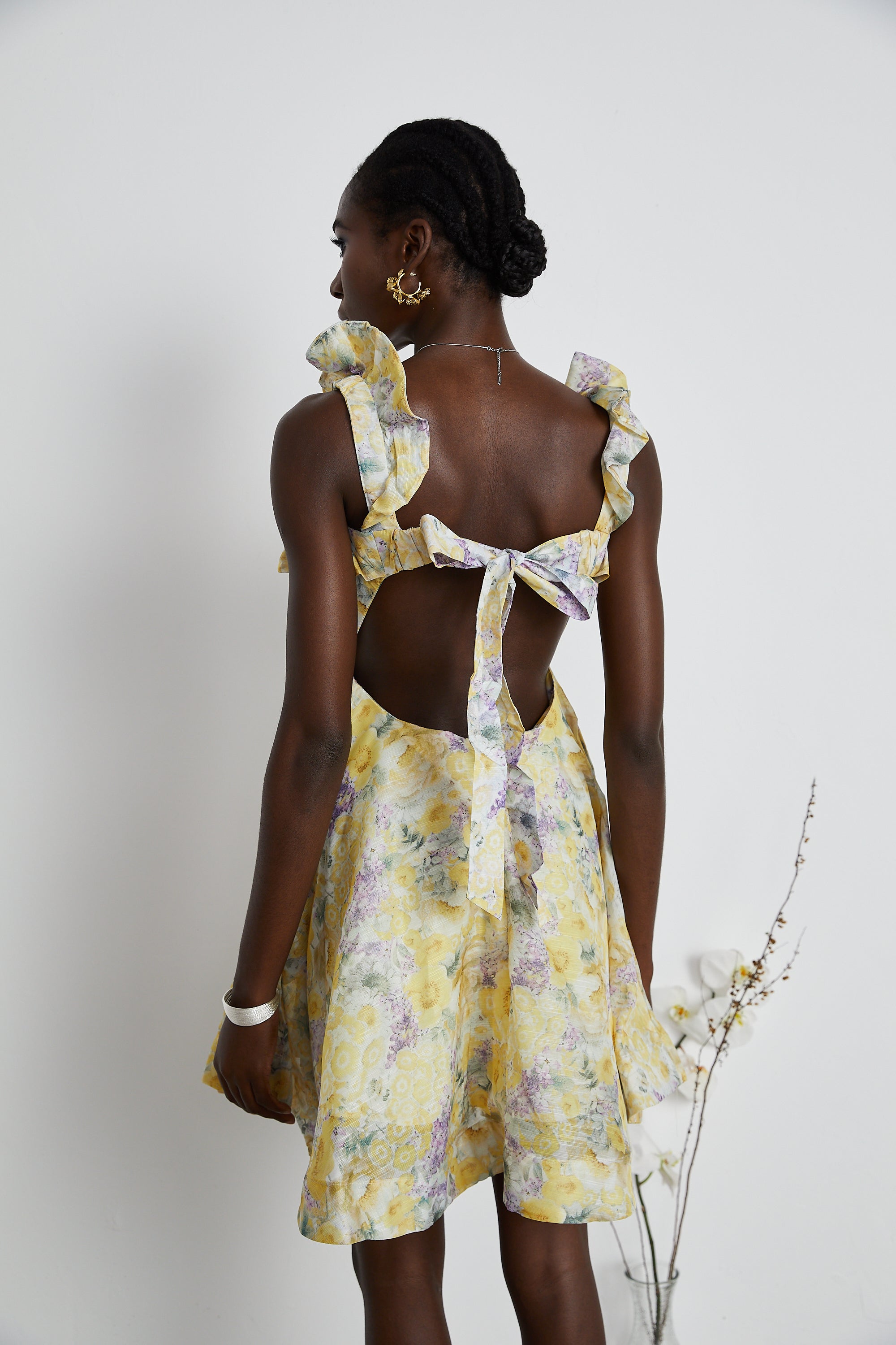 Gigou frilled mini dress (US Only)