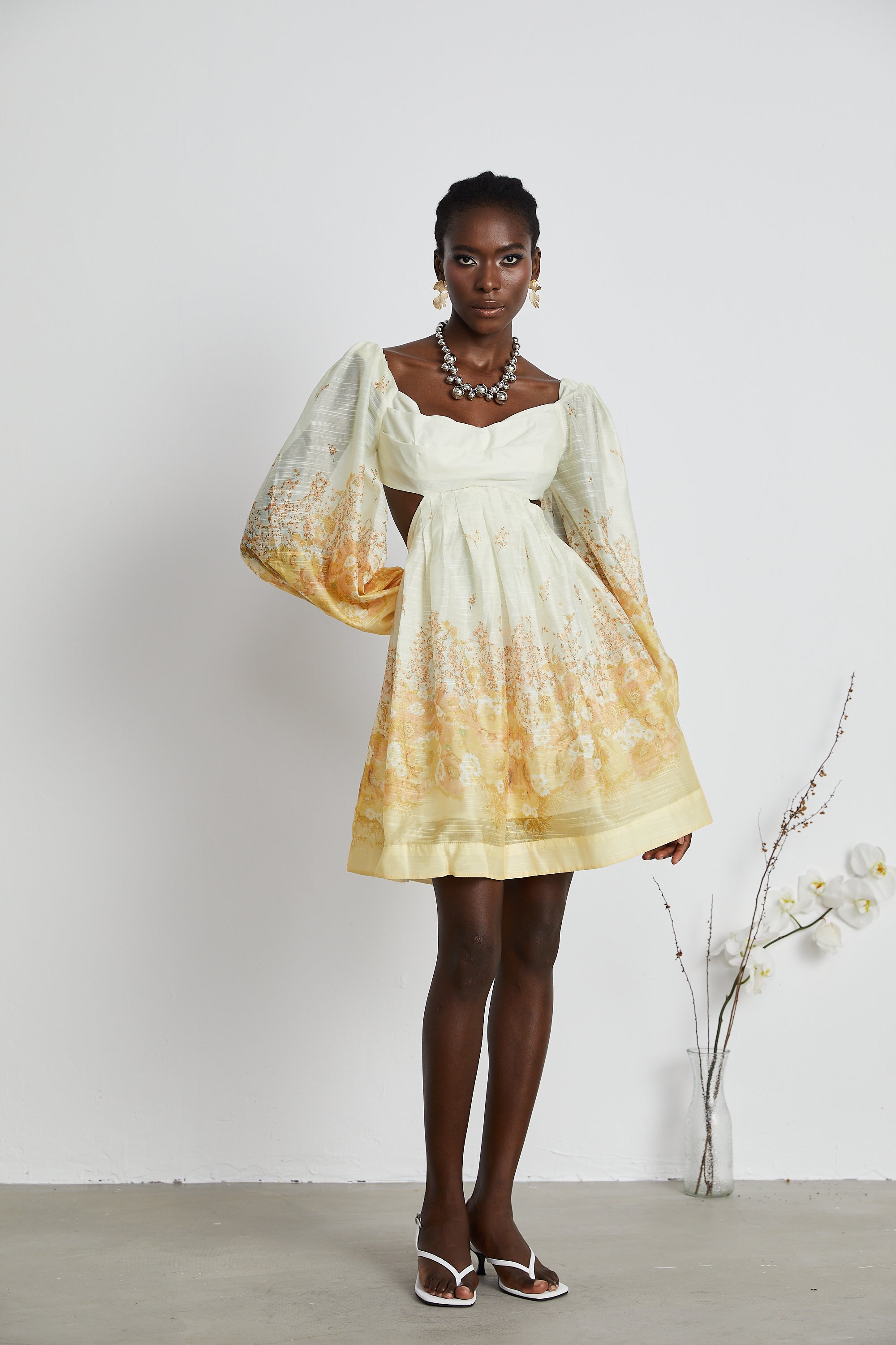 Delphine floral mini dress (US Only)
