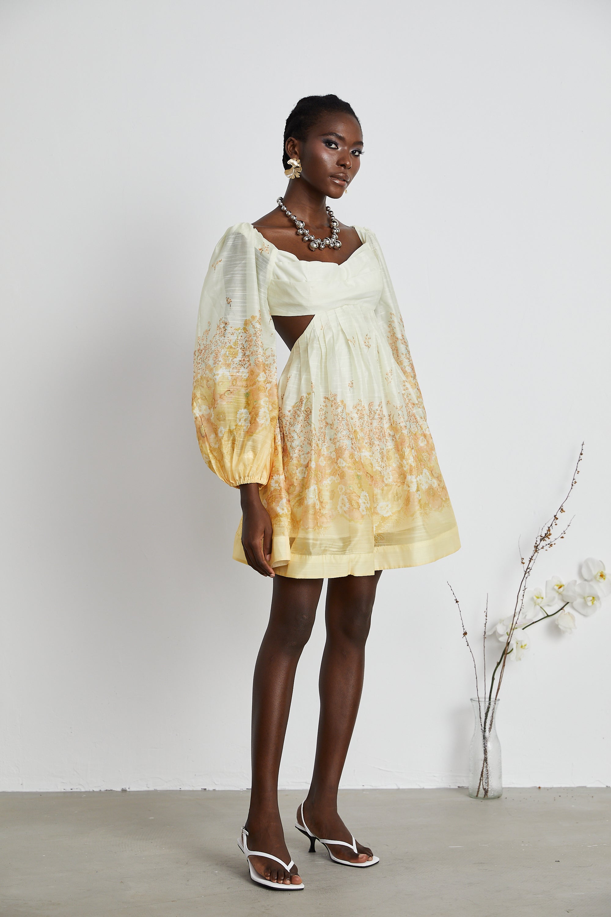 Delphine floral mini dress (US Only)