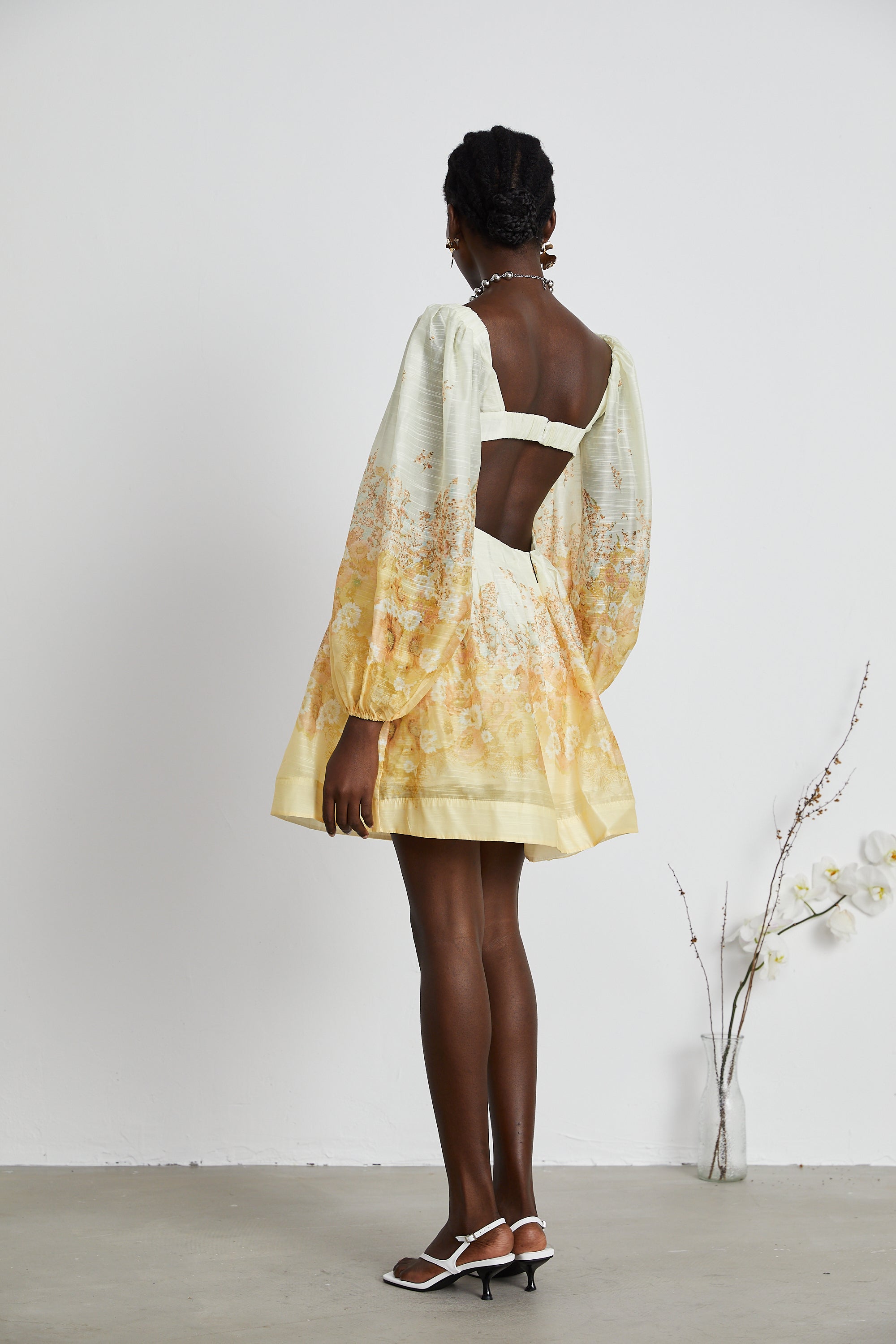 Delphine floral mini dress (US Only)
