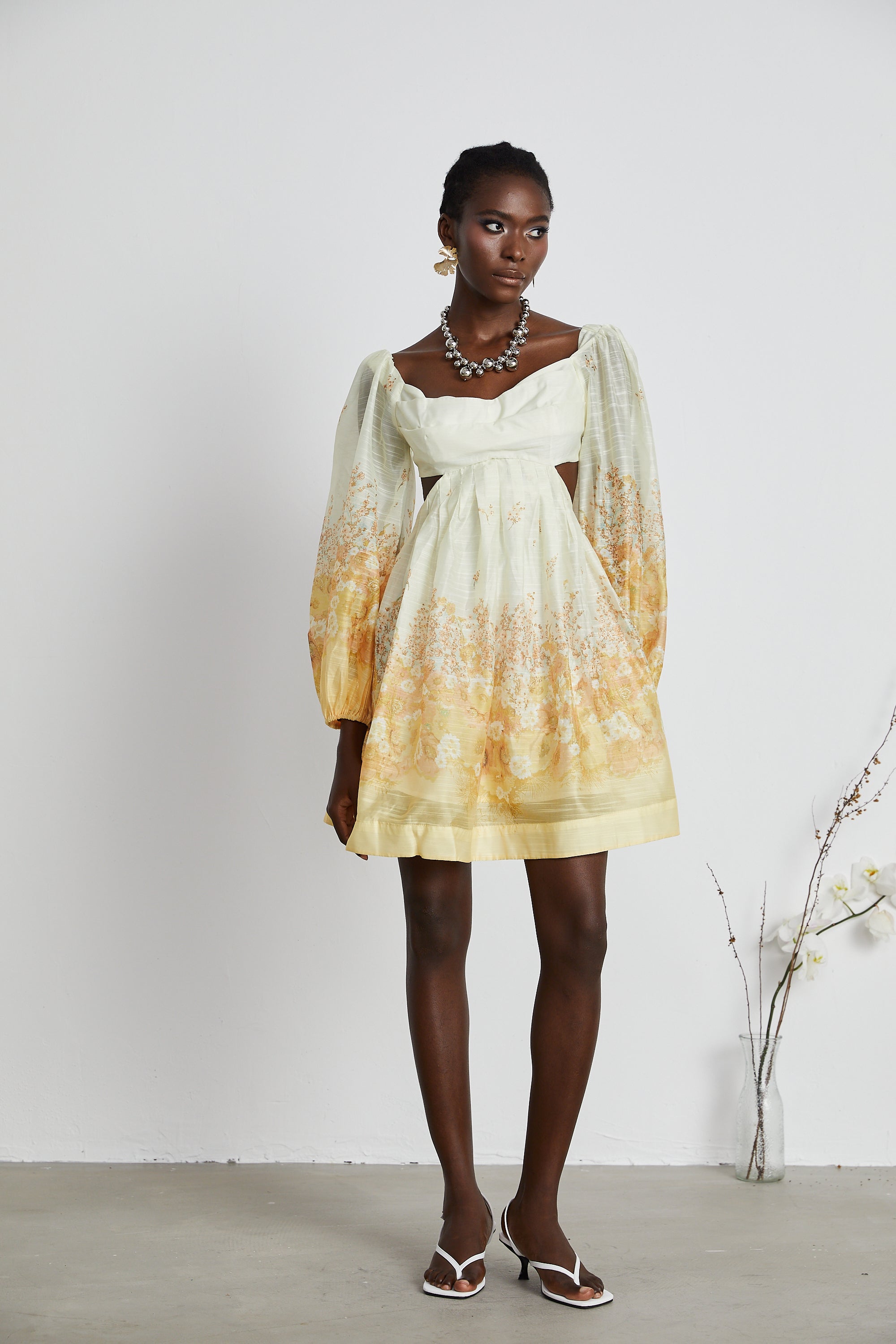 Delphine floral mini dress (US Only)