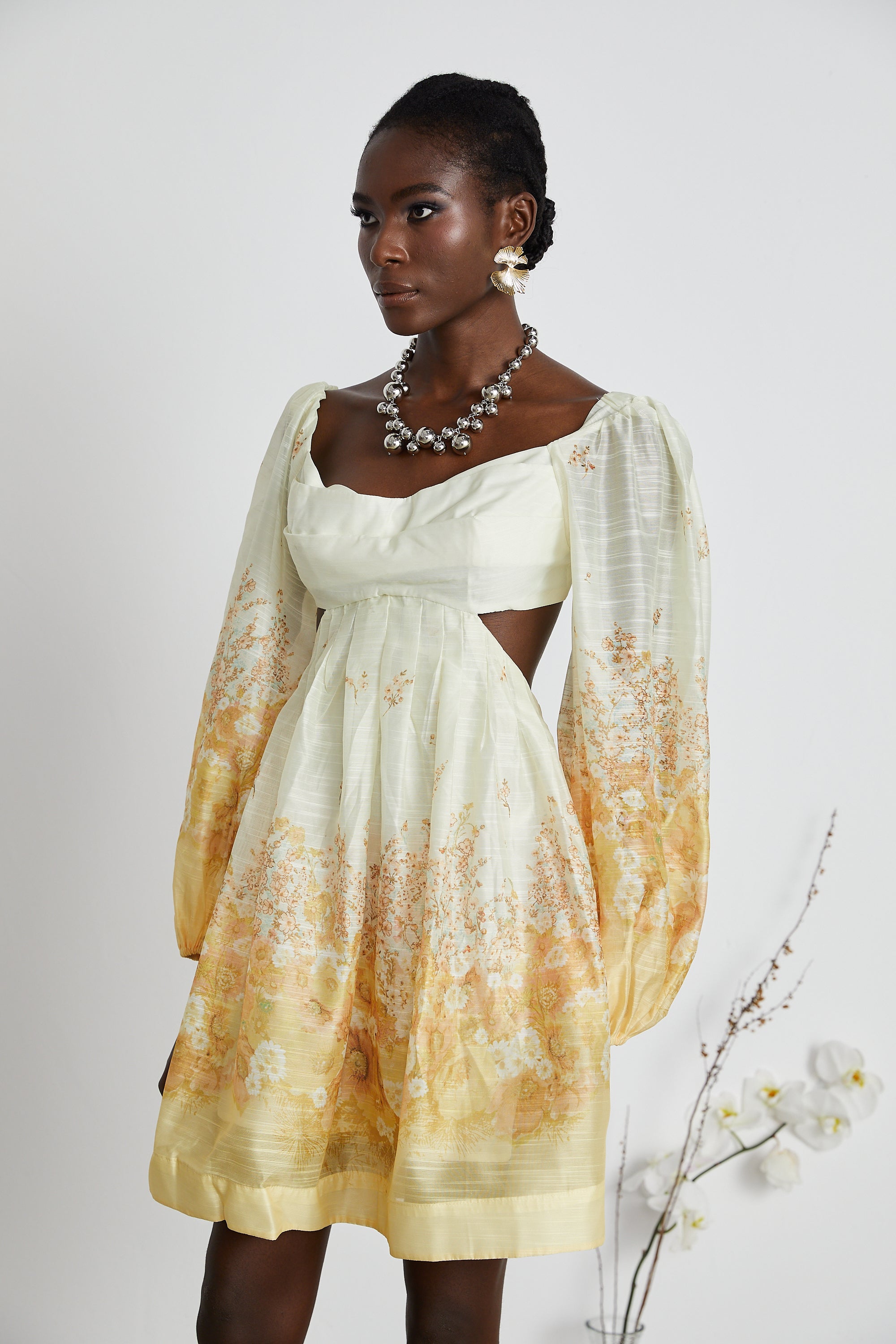 Delphine floral mini dress (US Only)