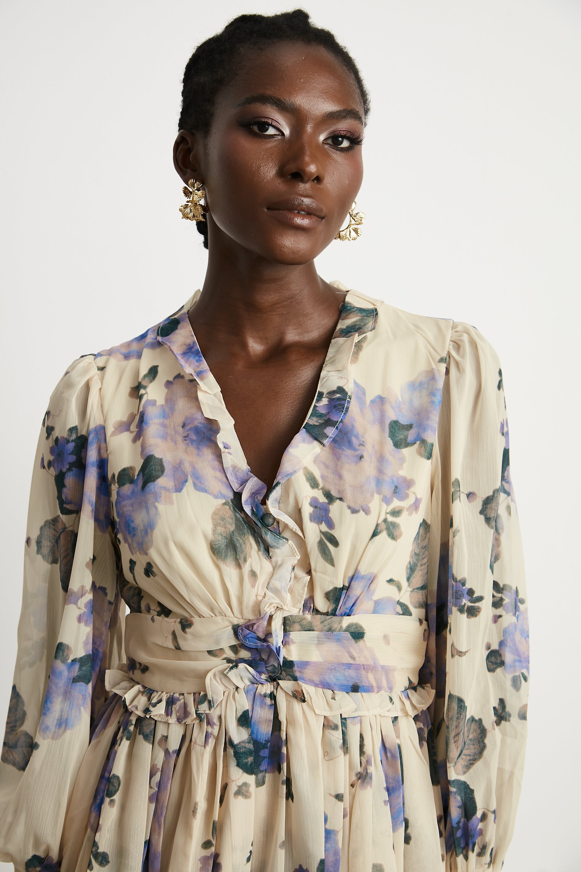 Robyn floral-print mini dress (US Only)