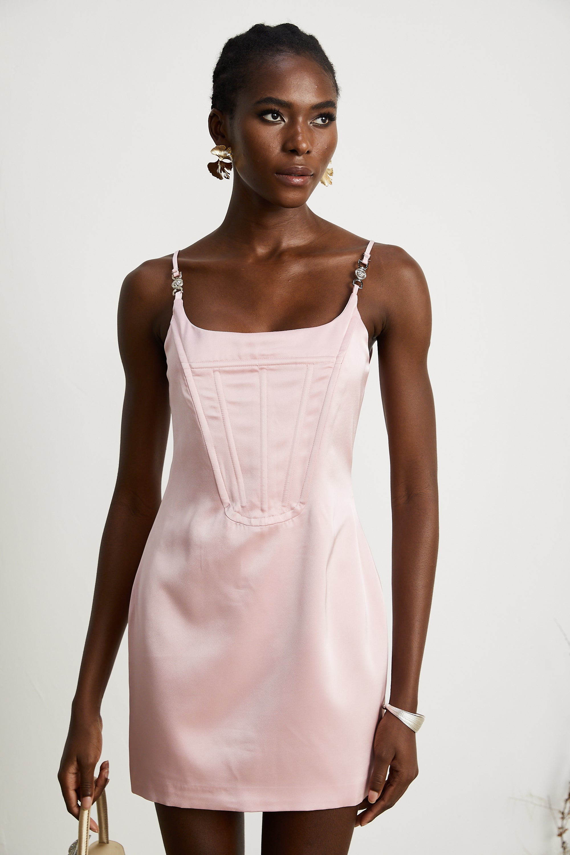 Andréa crystal-embellished mini dress (US Only)