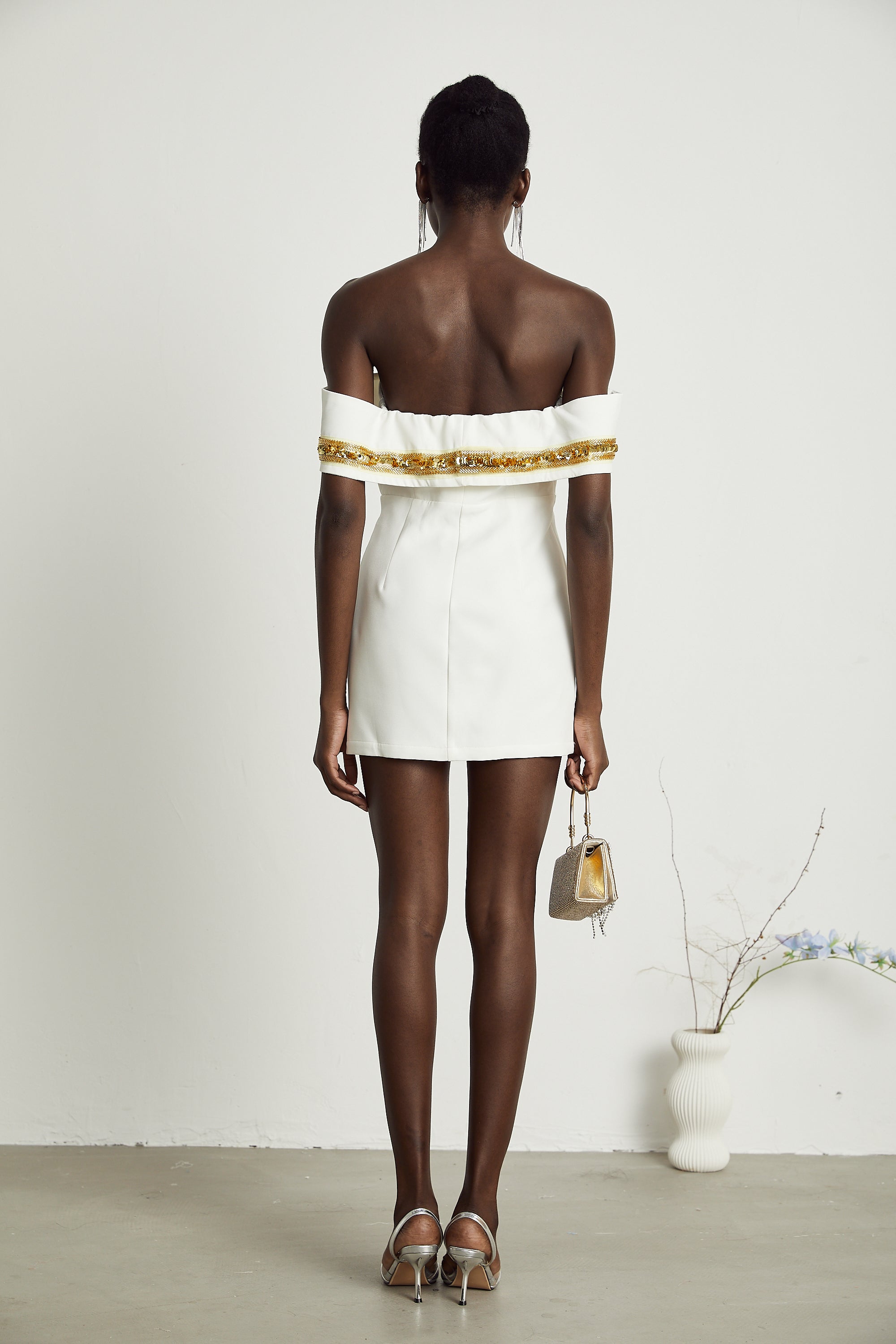 Avalon sequin-embellished mini dress (US Only)
