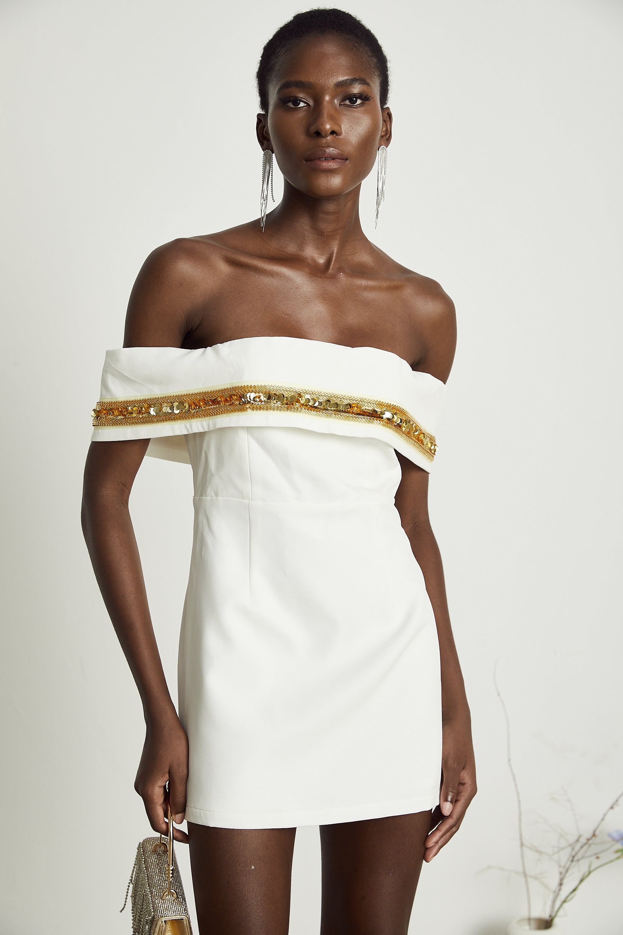 Avalon sequin-embellished mini dress (US Only)