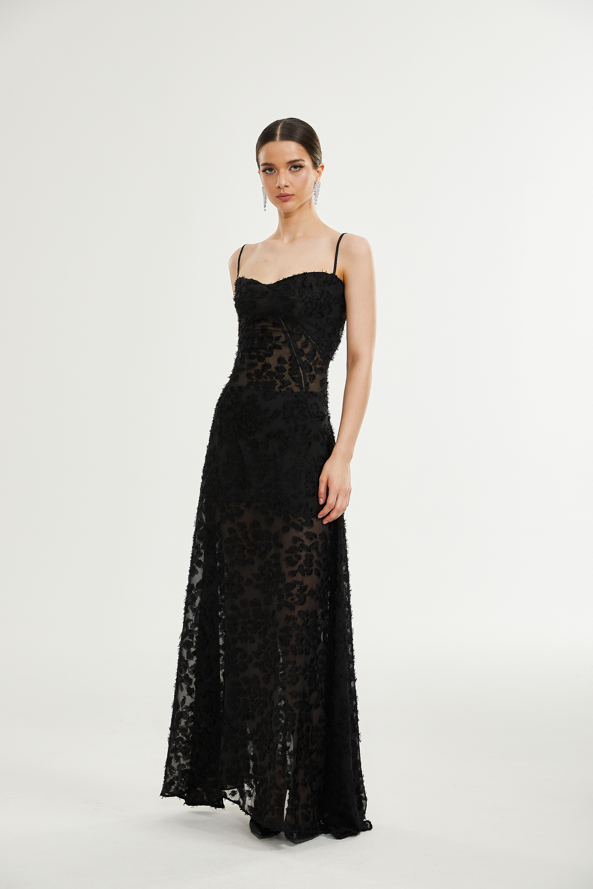 Emmelina floral lace maxi dress (Final Sale-US Only)