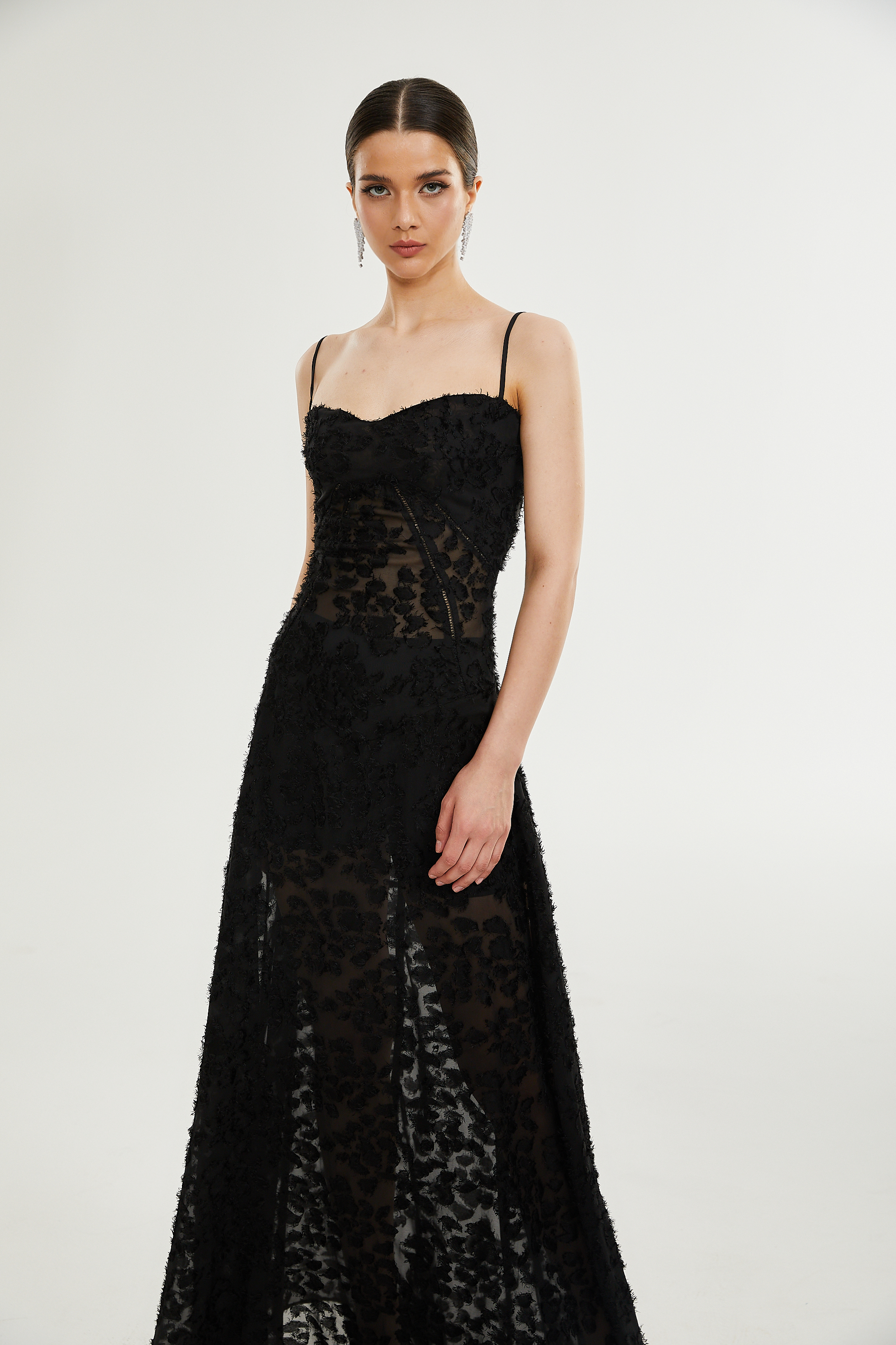 Emmelina floral lace maxi dress (Final Sale-US Only)