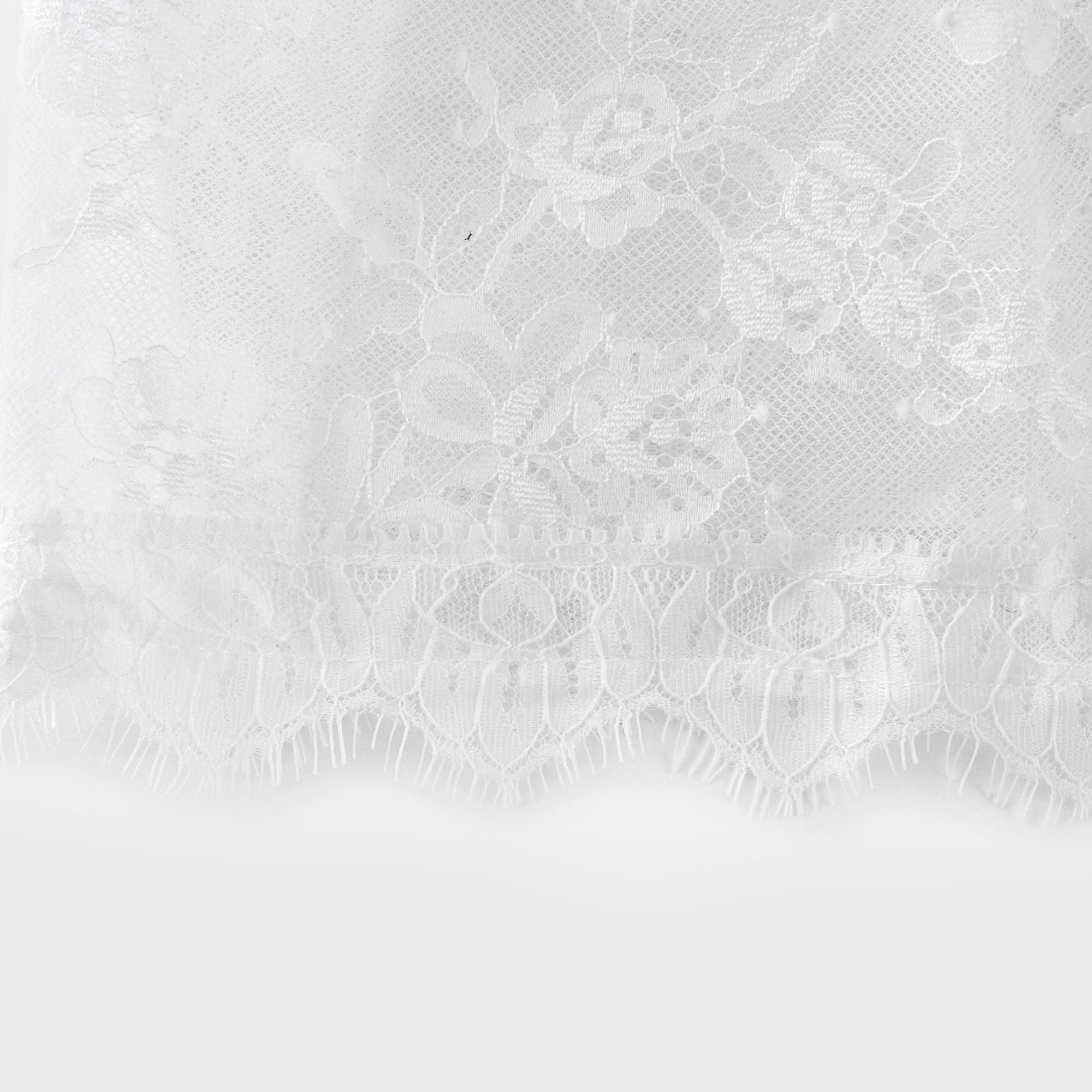 Mélisande layered lace-trim midi dress (US Only)