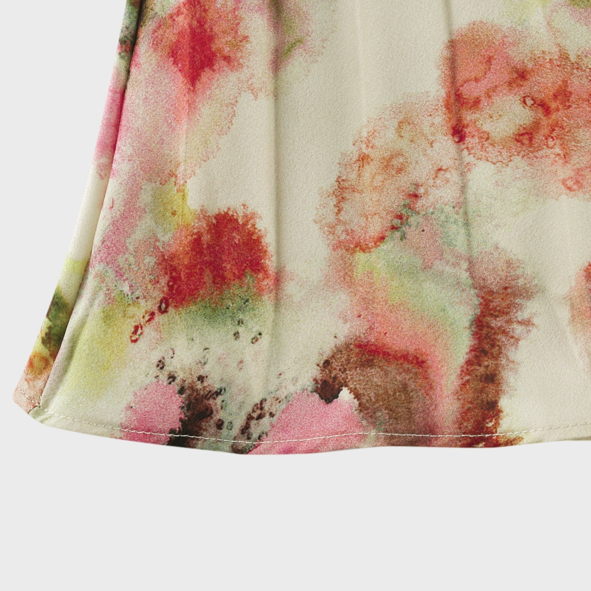 Andréa cut-out floral-print pleated maxi dress (Final Sale-US Only)