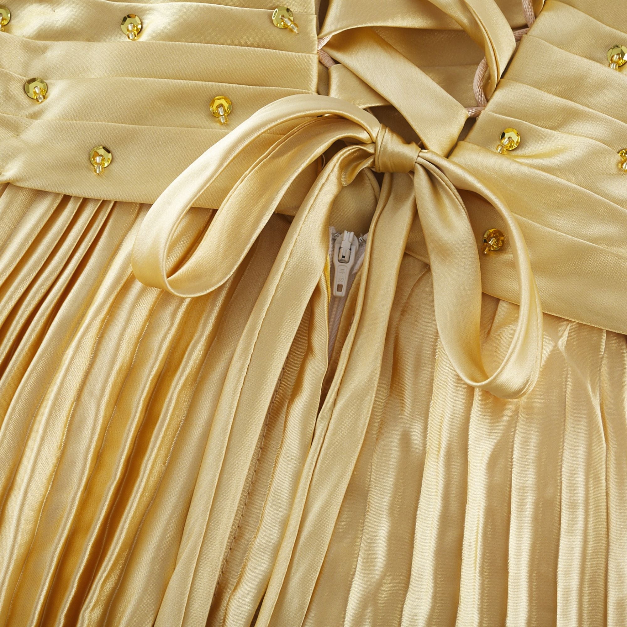 Eline pleated maxi dress (Final Sale-US Only)