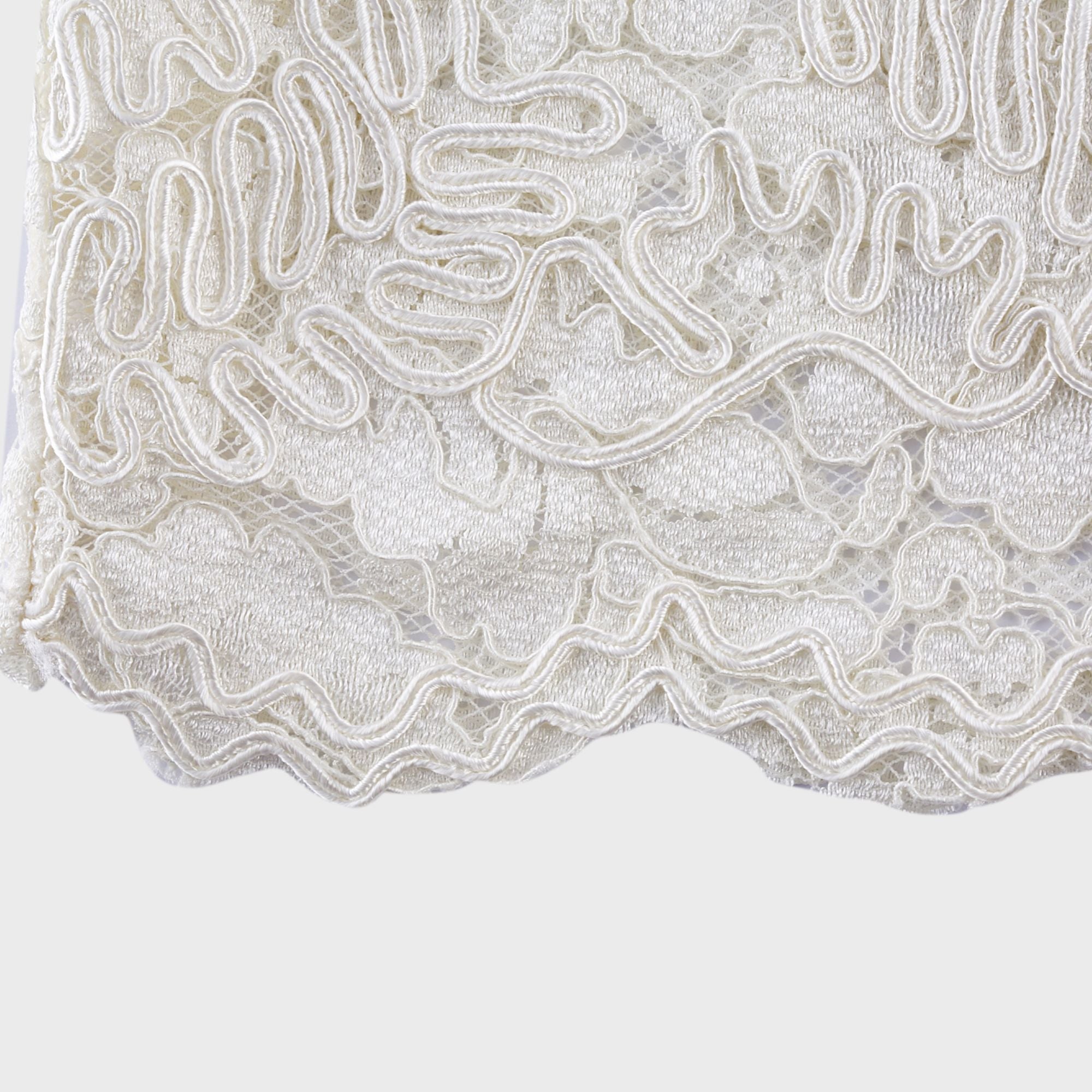 Kalena embellished lace midi dress