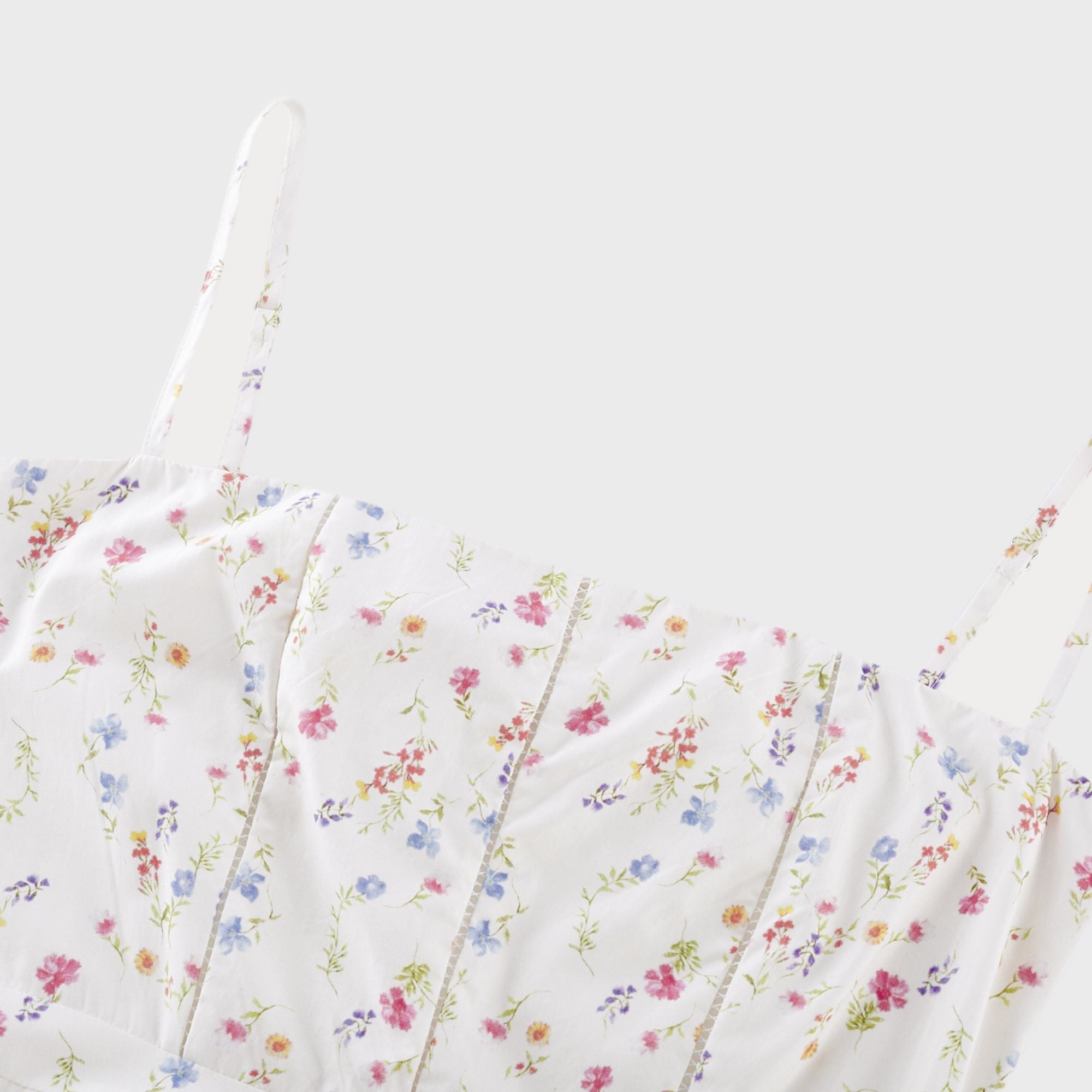 Raphaëlle floral-print pleated midi dress