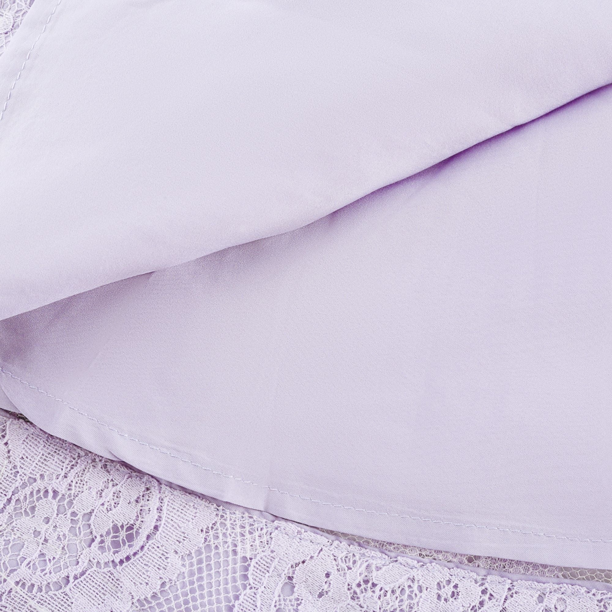 Lisette faux-floral embellished top & skirt matching set