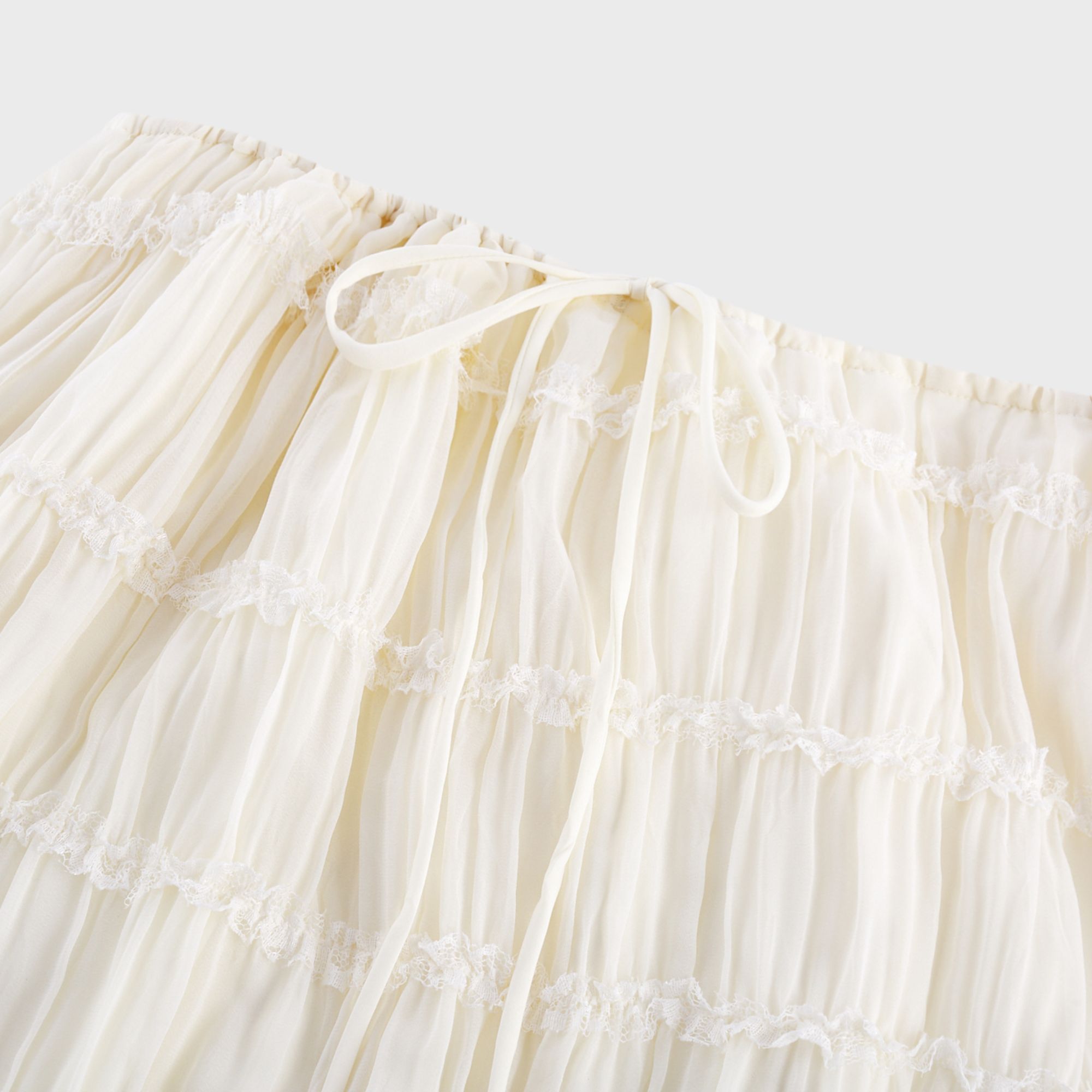 Alyssa pleated top & skirt matching set (Final Sale)