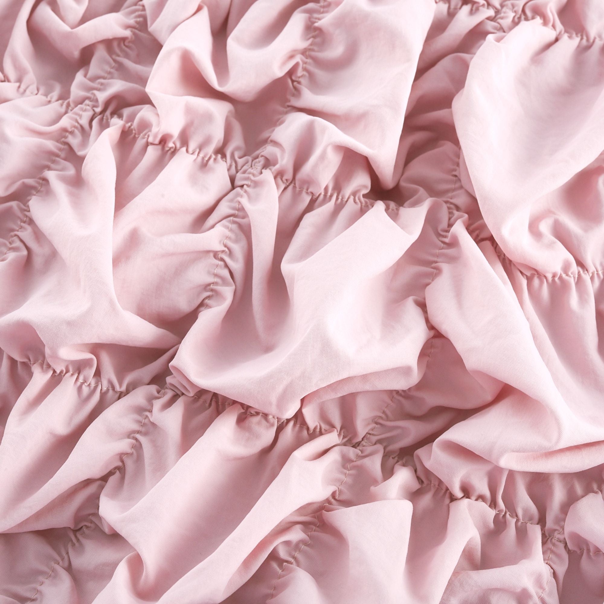 Aurore puffed pleated midi dress - Pink