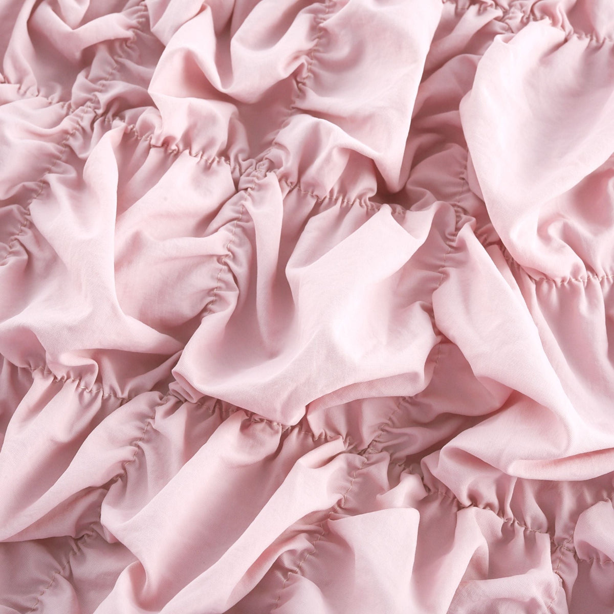 Aurore puffed pleated midi dress - Pink