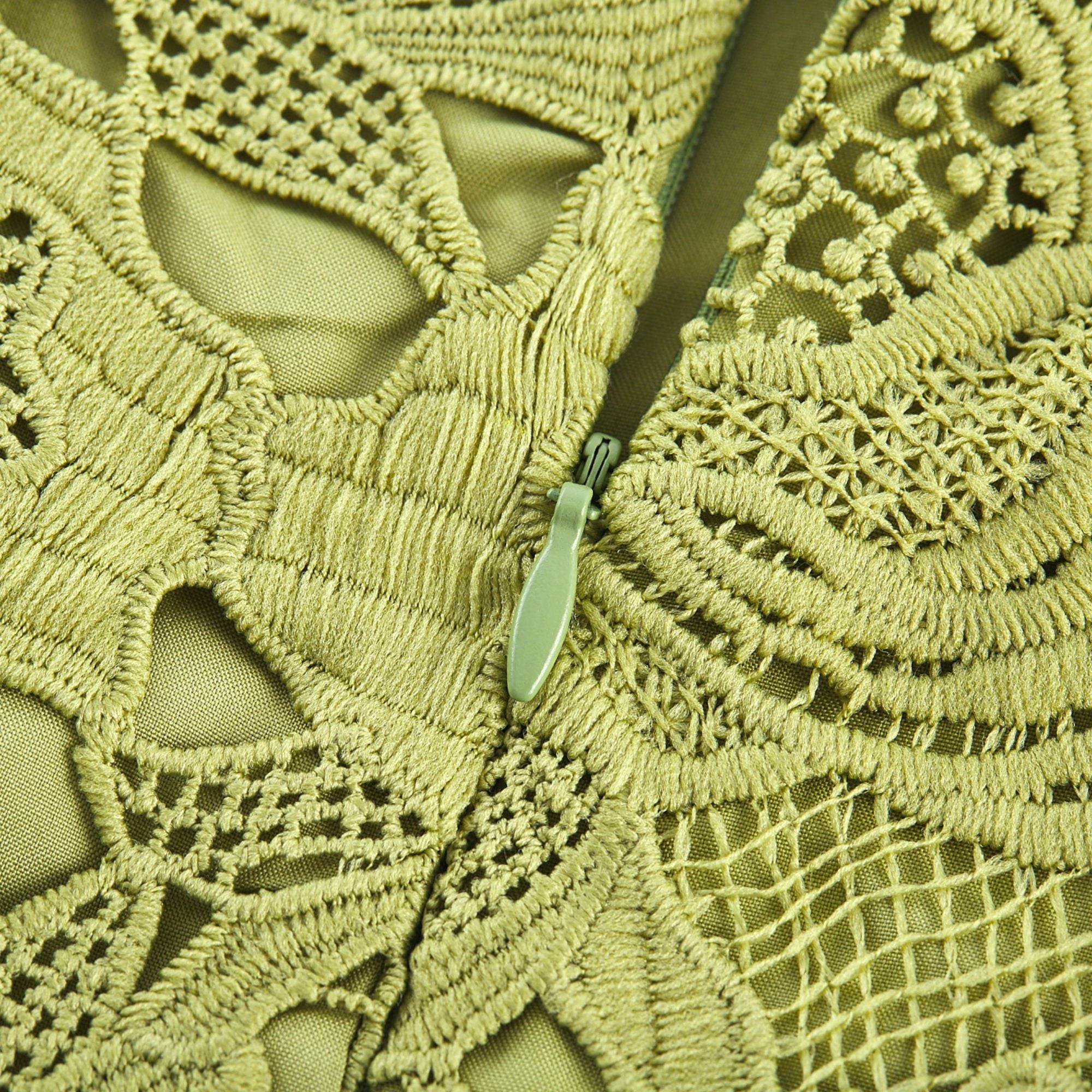 Valérie cut-out embroidered mini dress (Final Sale)