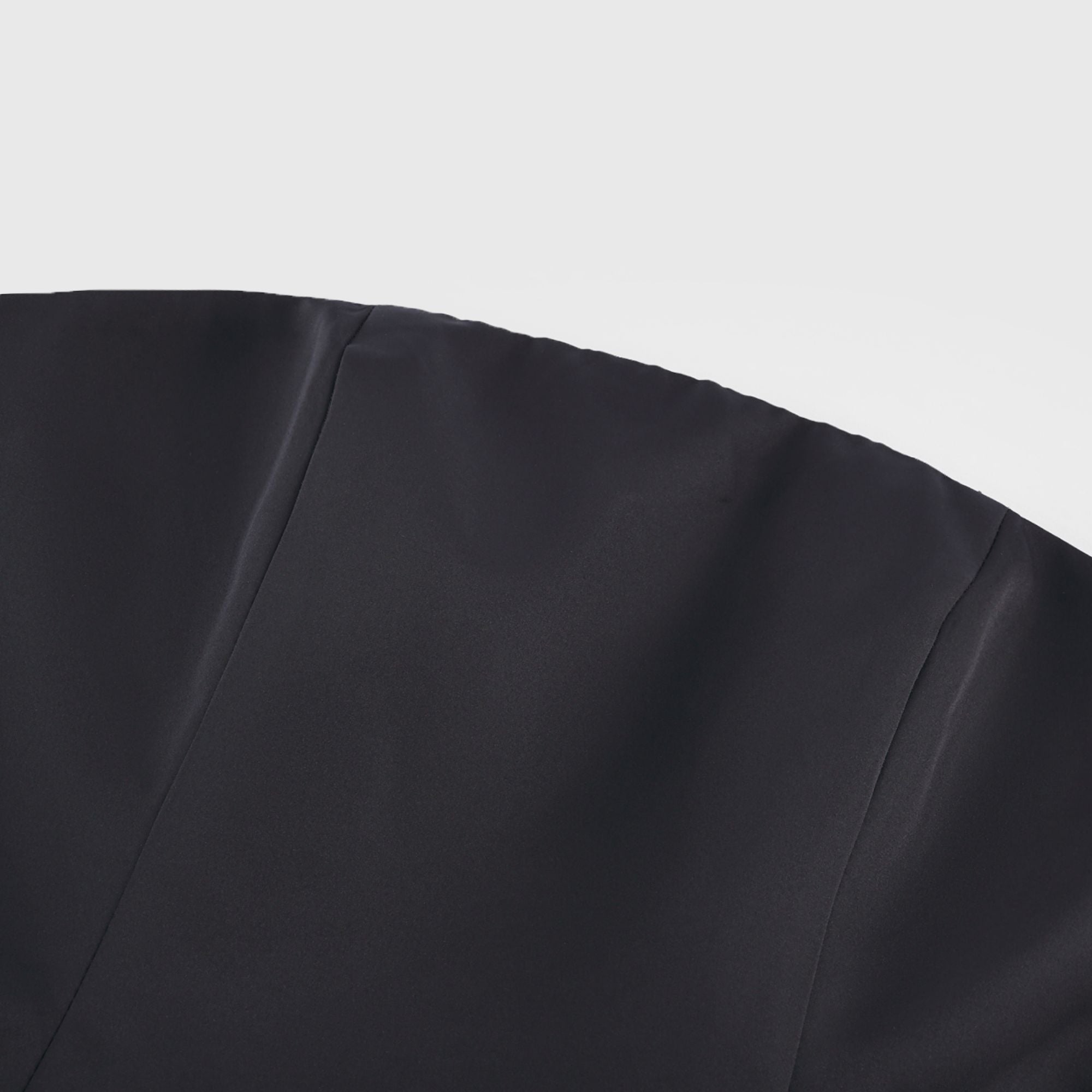 Lucie black petal-layered strapless corset mini dress (US Only)