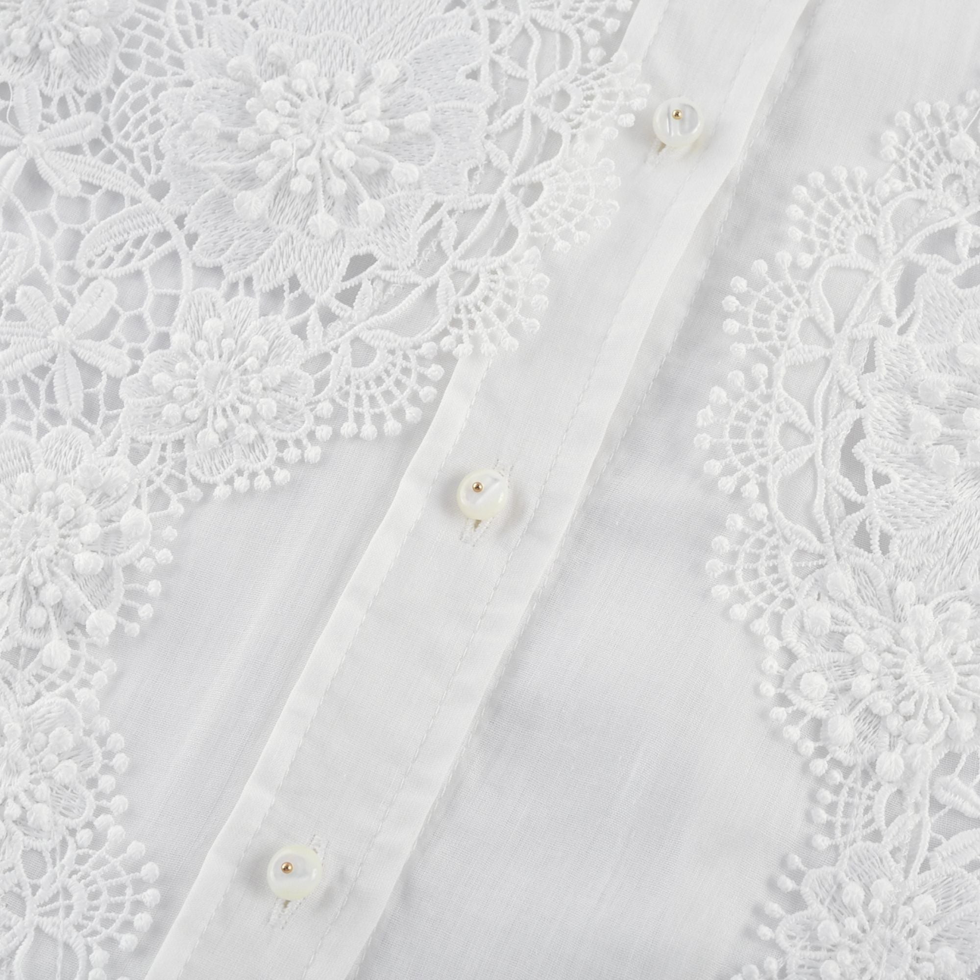 Axelle lace-embroidered cut-out shirt (Final Sale-US Only)