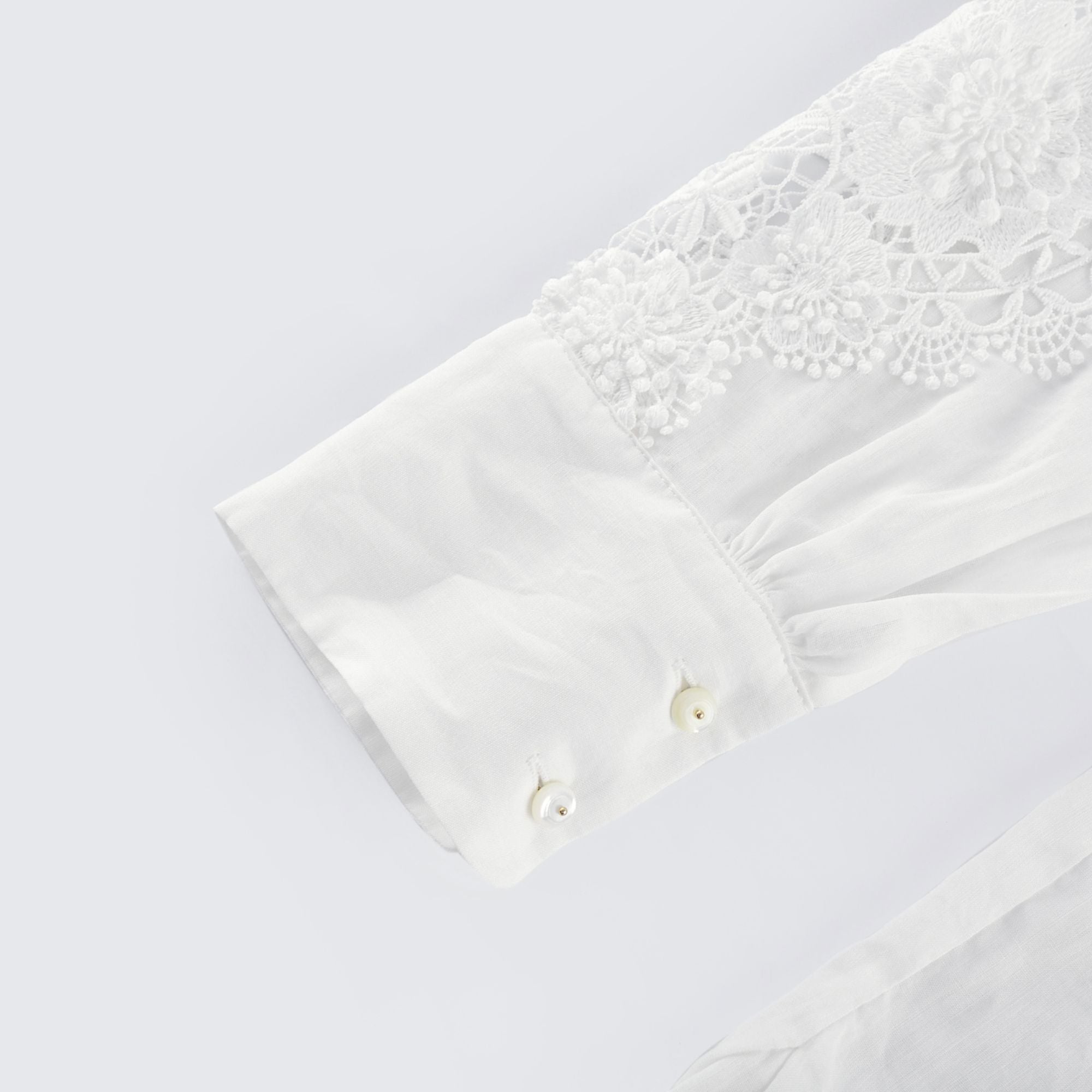 Axelle lace-embroidered cut-out shirt (US Only)