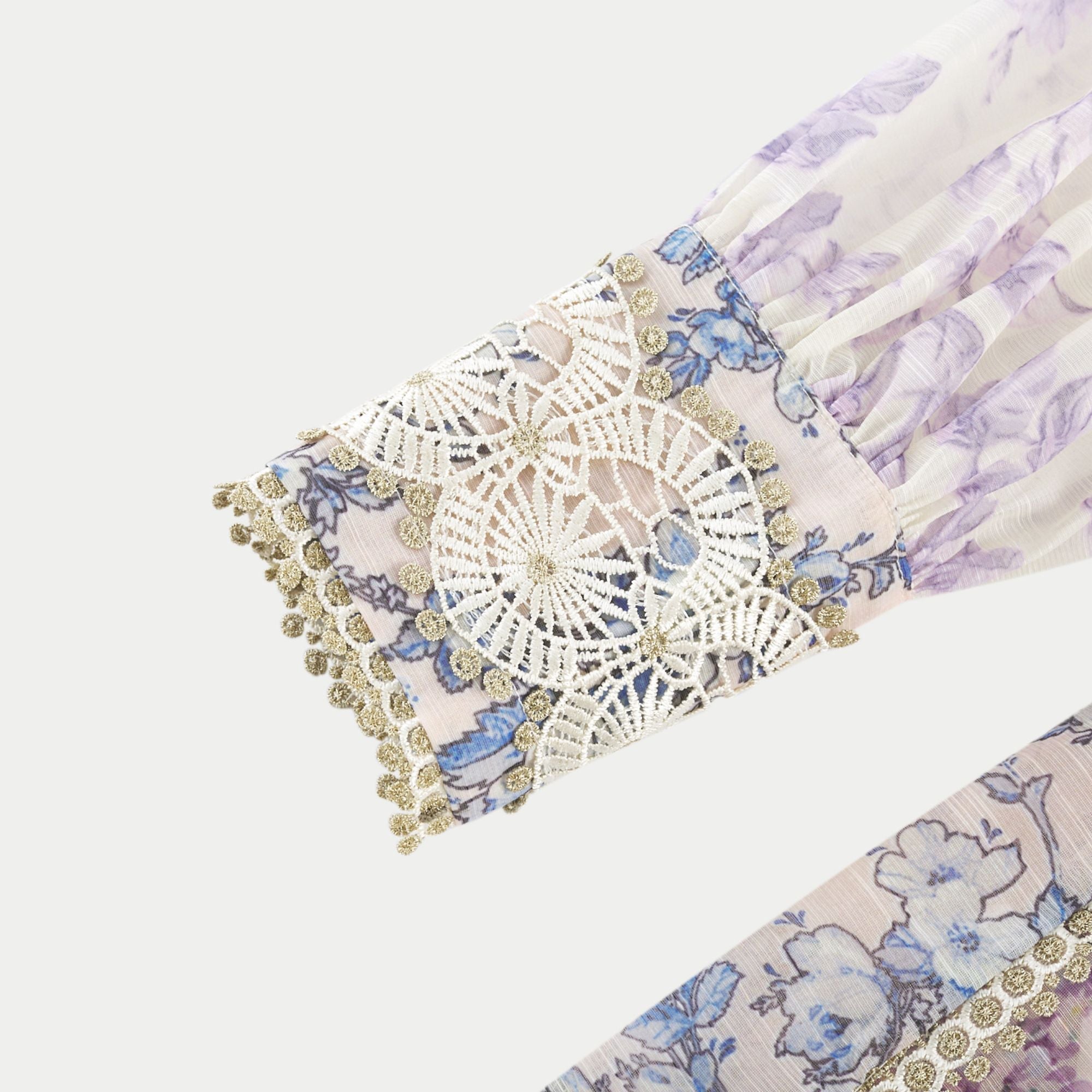 Gaëlle lace-embroidered mini dress (US Only)